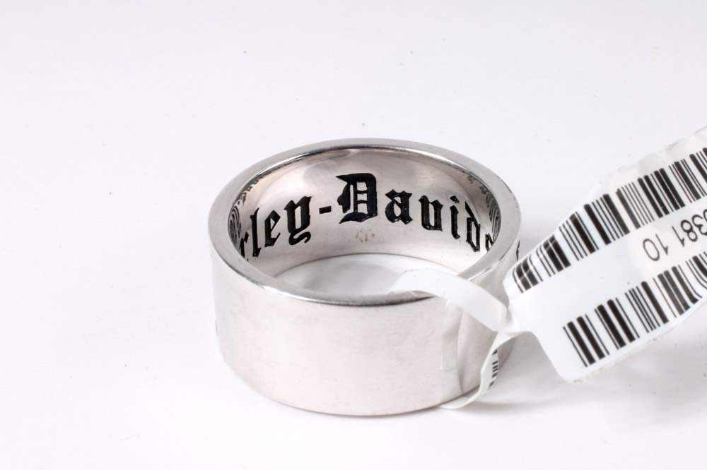 Sterling Silver Harley-Davidson Rings