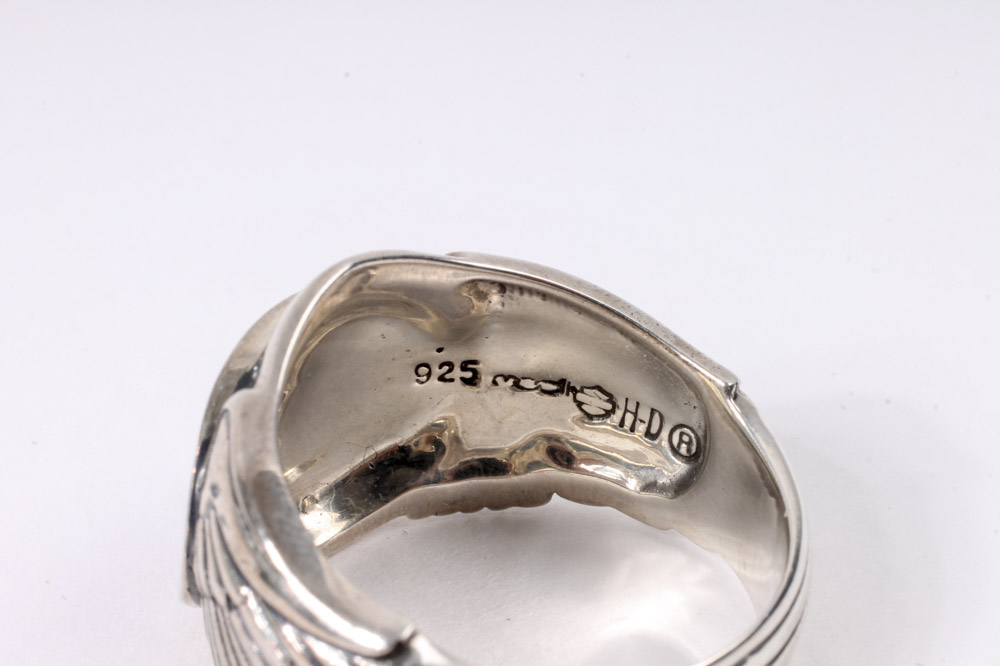 Sterling Silver Harley-Davidson Rings