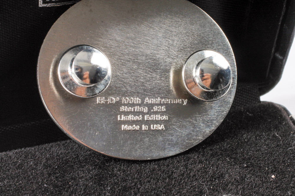 Five Sterling Silver Harley-Davidson 100th Anniversary Pins