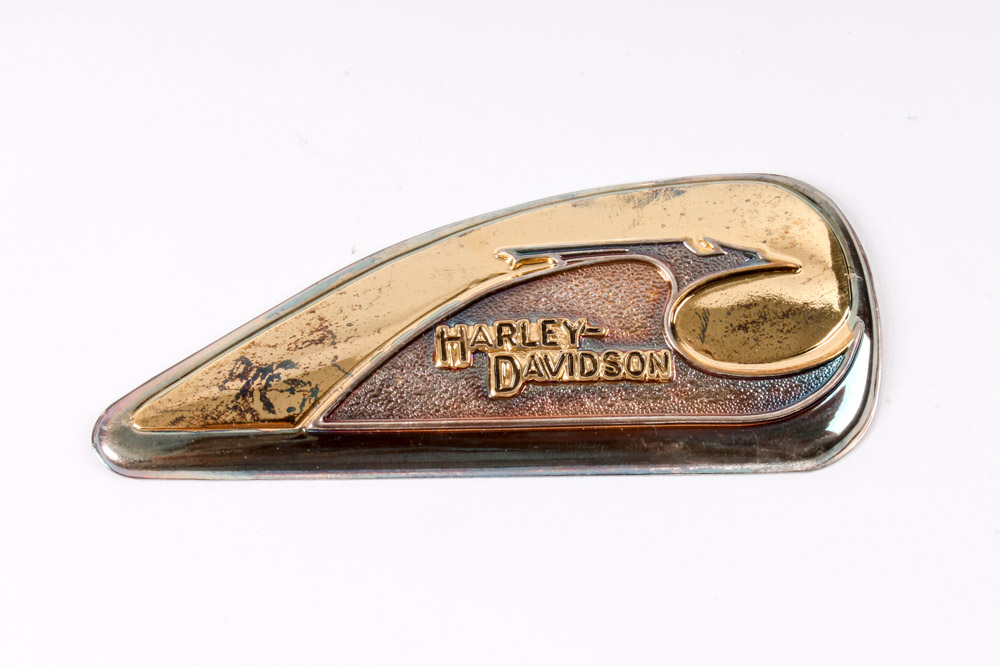 Sterling Silver Harley-Davidson Insignias by Franklin Mint
