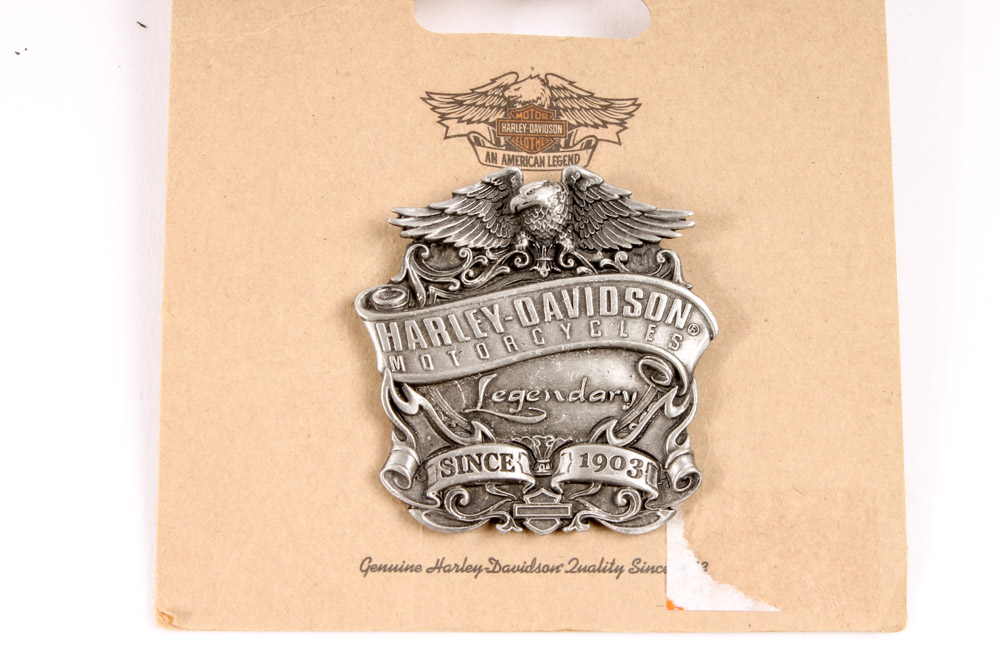 Harley-Davidson Pins and Commemorative Tokens