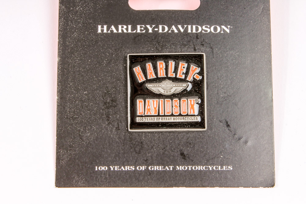 Harley-Davidson Pins and Commemorative Tokens