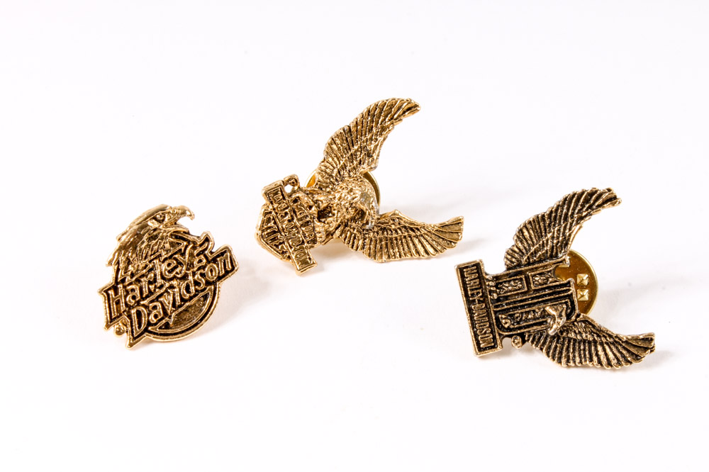 Harley-Davidson Pins and Commemorative Tokens