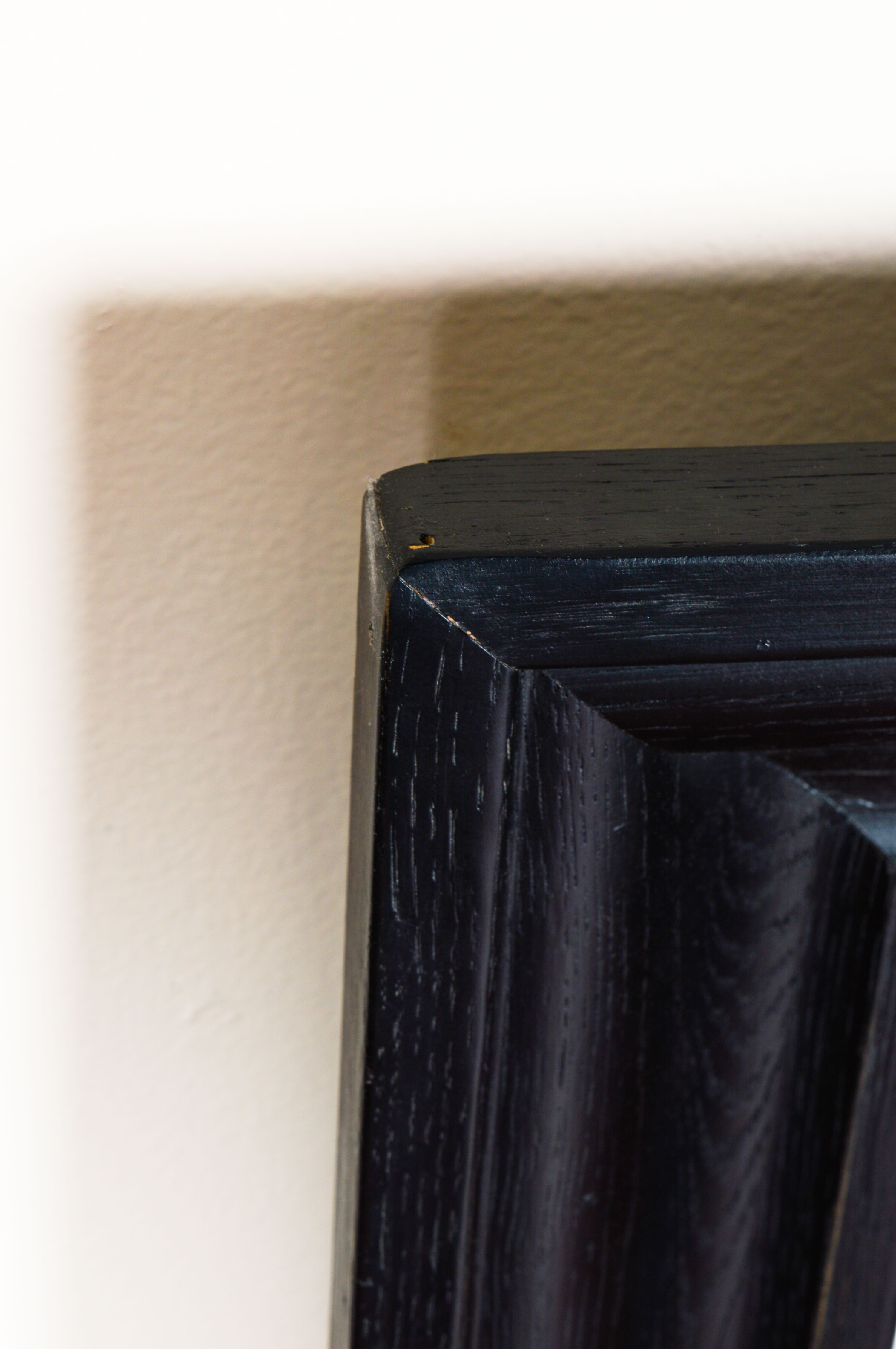 Contemporary Black Dresser by Vaughan-Bassett with Mirror