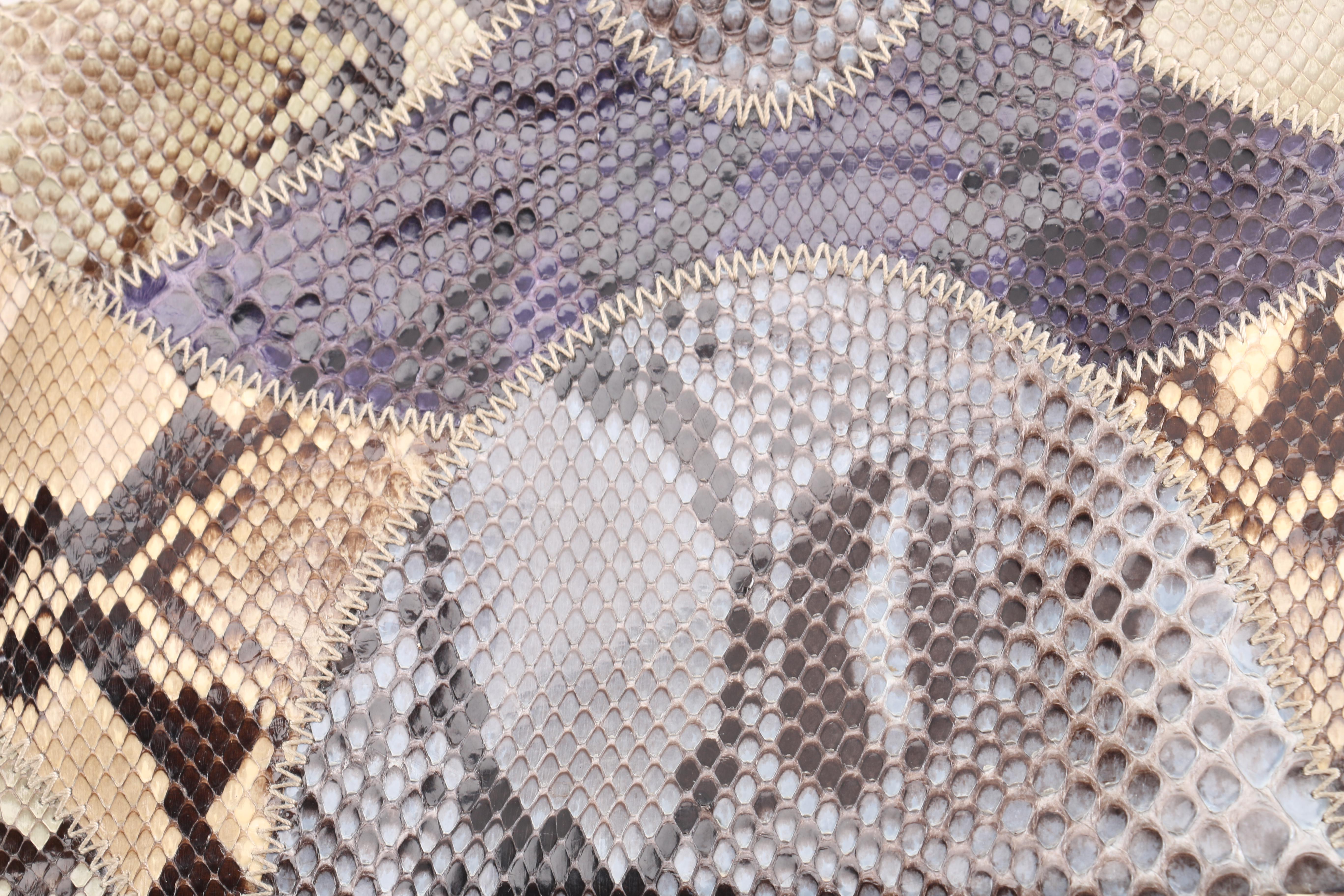 Prada Python Patch Pitone Bag