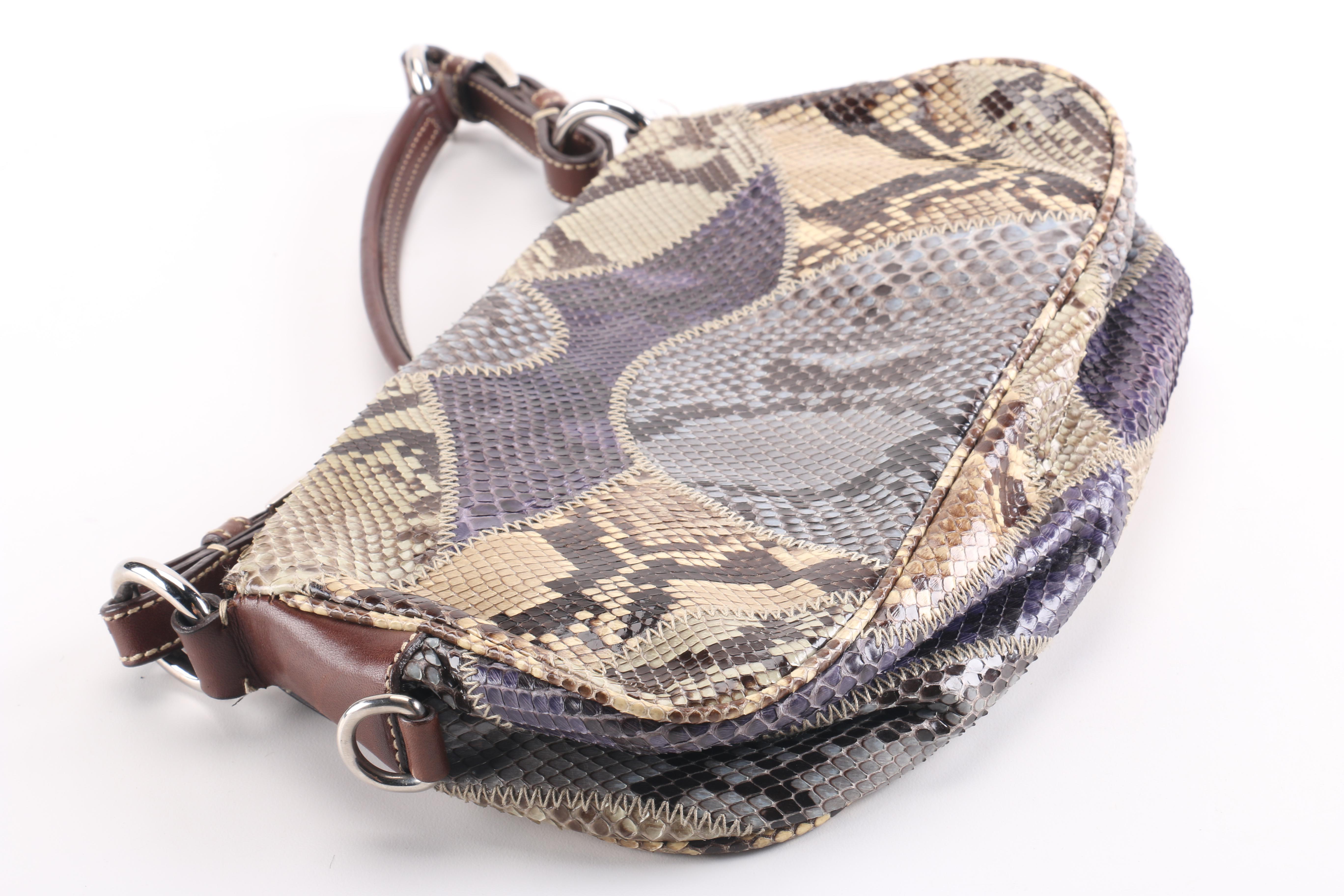 Prada Python Patch Pitone Bag