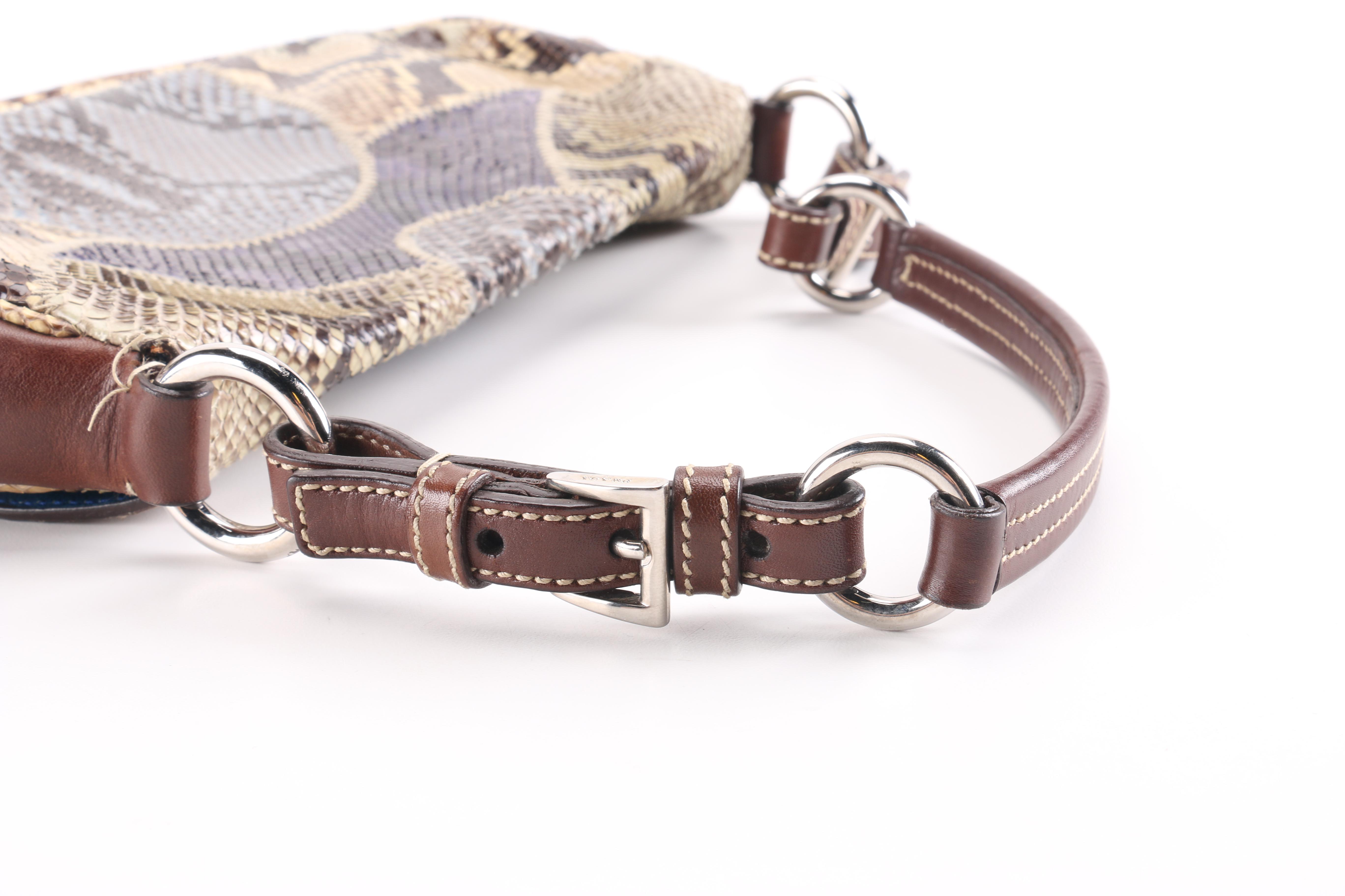 Prada Python Patch Pitone Bag