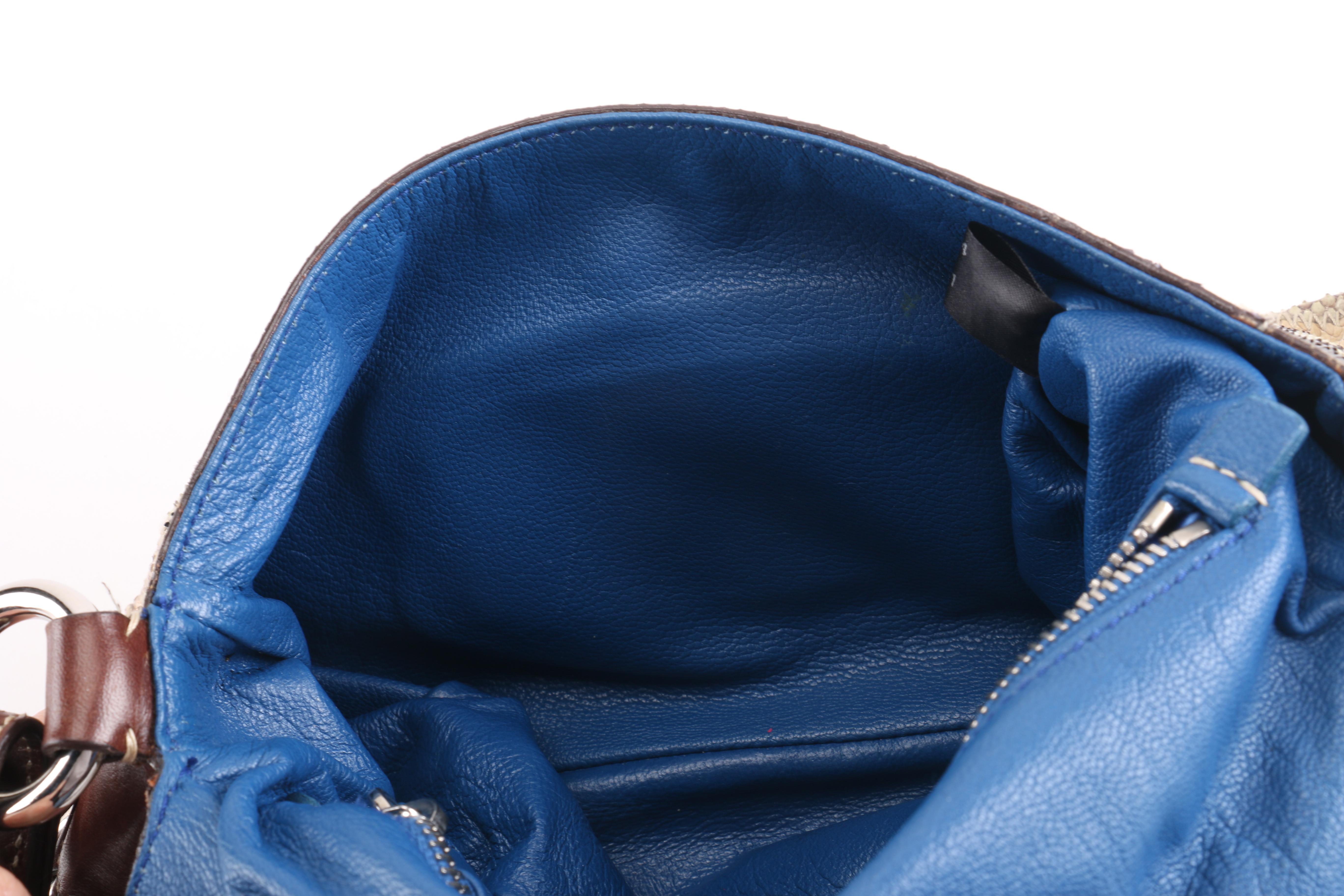 Prada Python Patch Pitone Bag