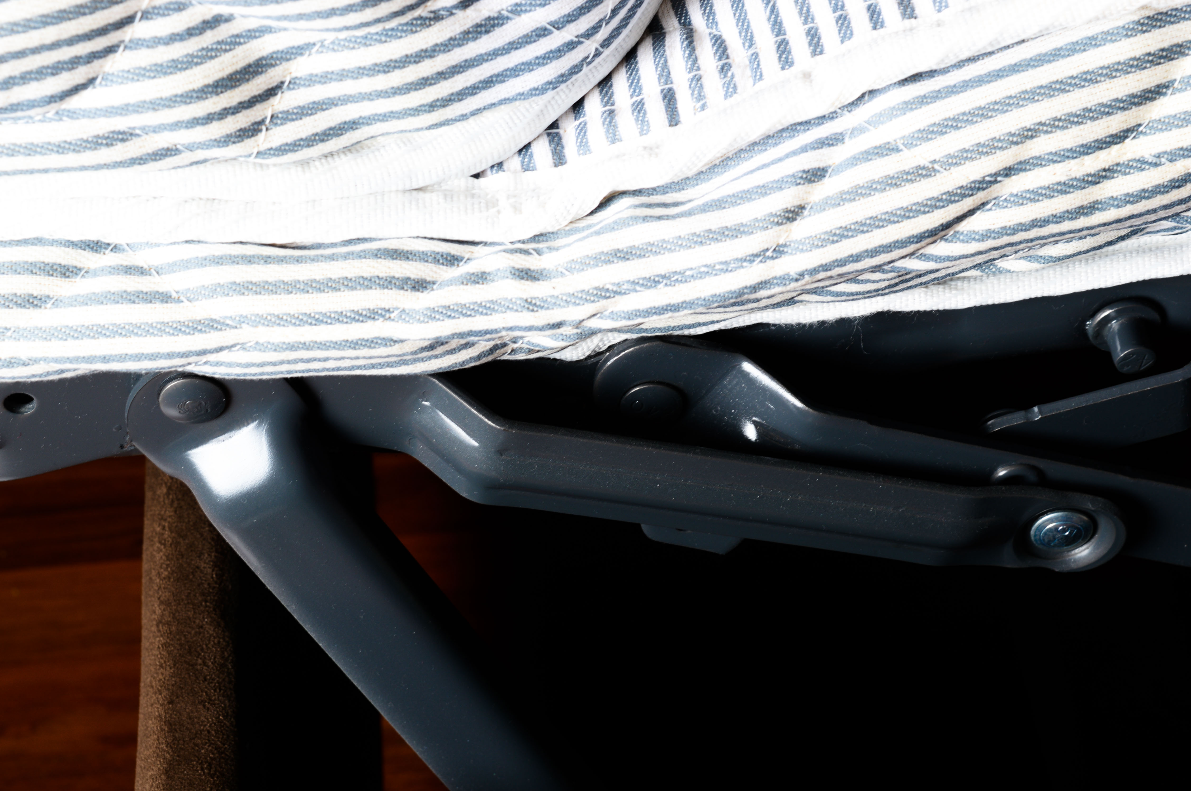 Brown Suede Storage Ottoman with Fold Out Single Bed by Kingsdown