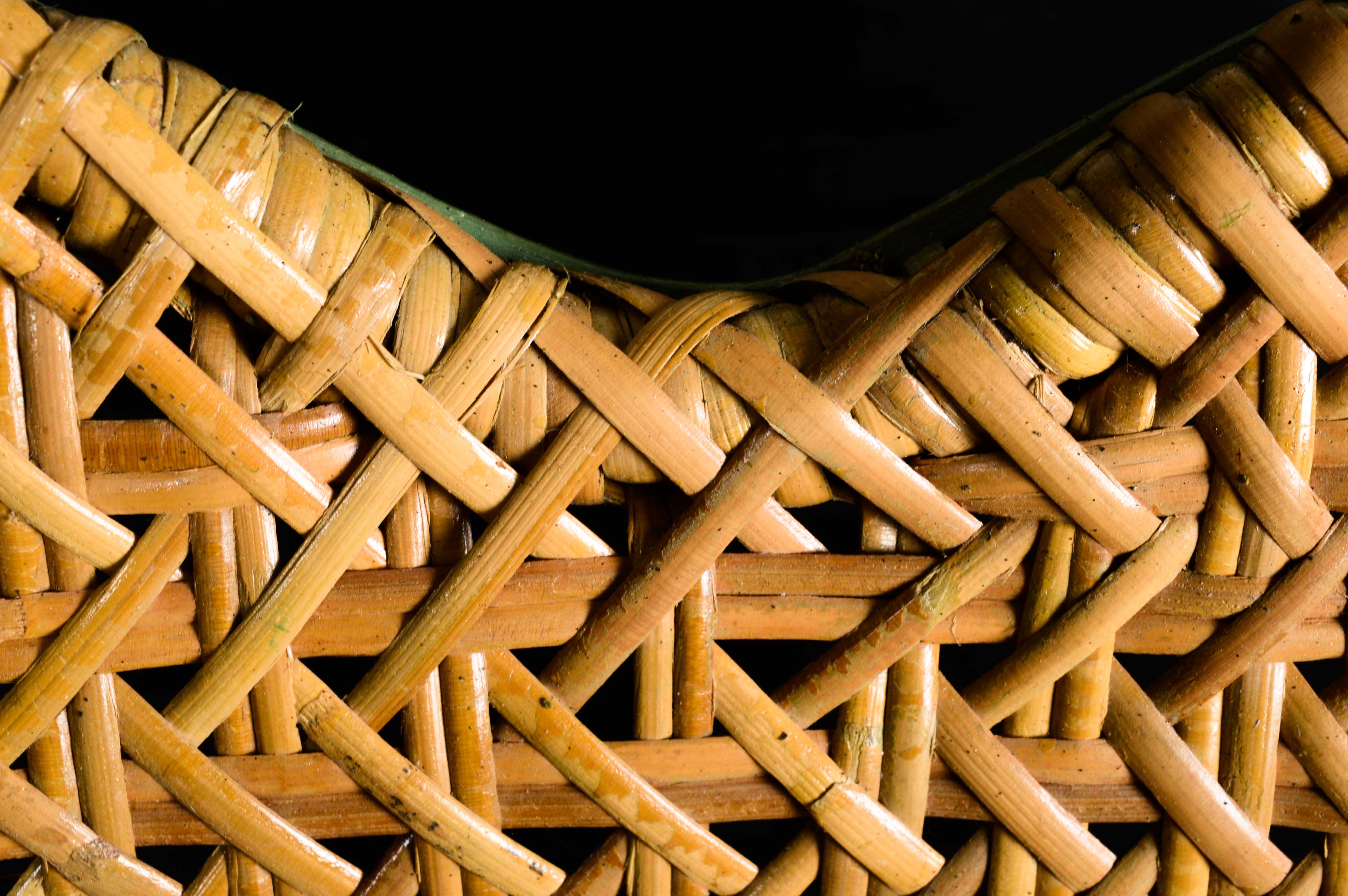 Wicker Folding Patio Chairs