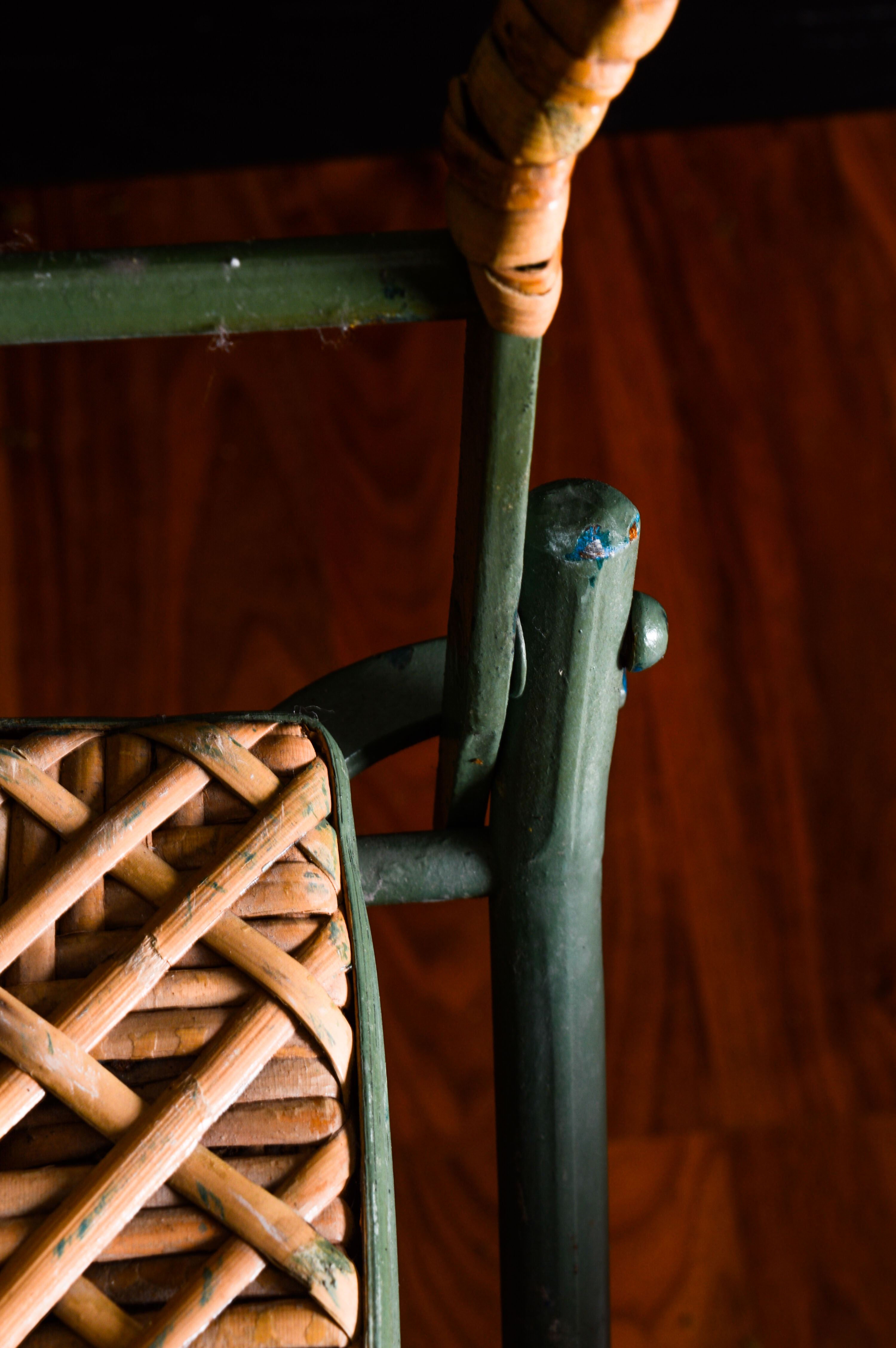 Wicker Folding Patio Chairs