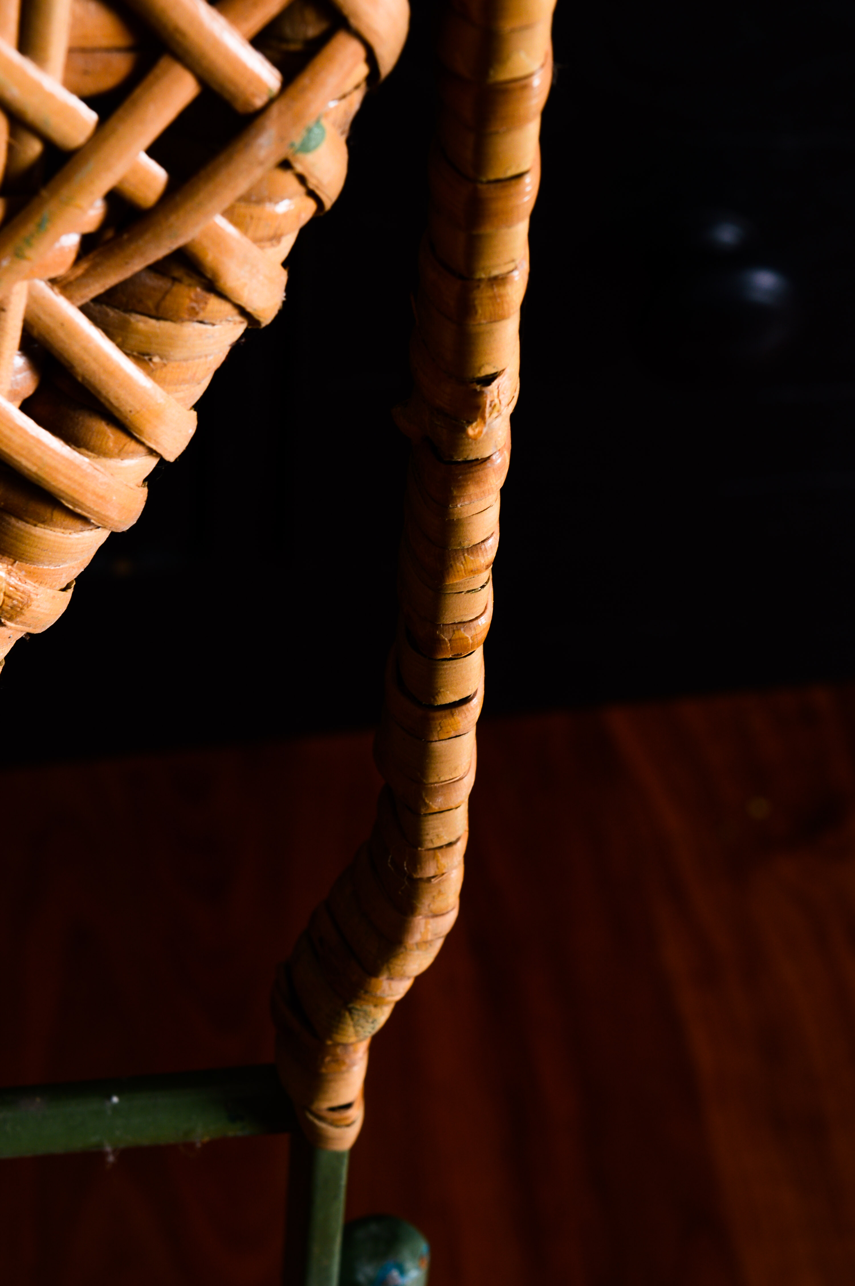 Wicker Folding Patio Chairs