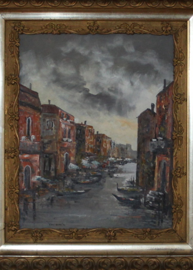 Hubert Valerio Original Oil Painting