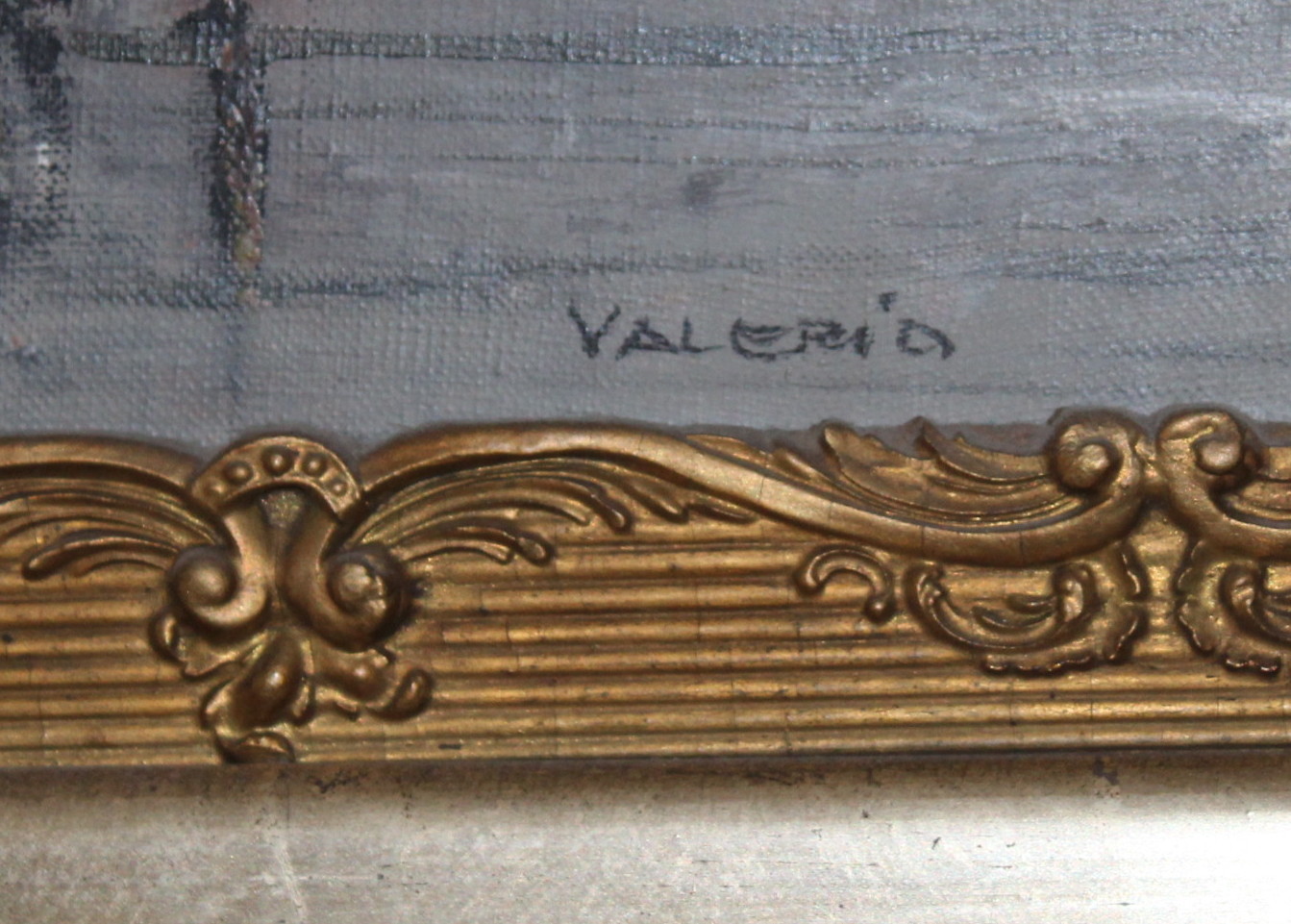 Hubert Valerio Original Oil Painting