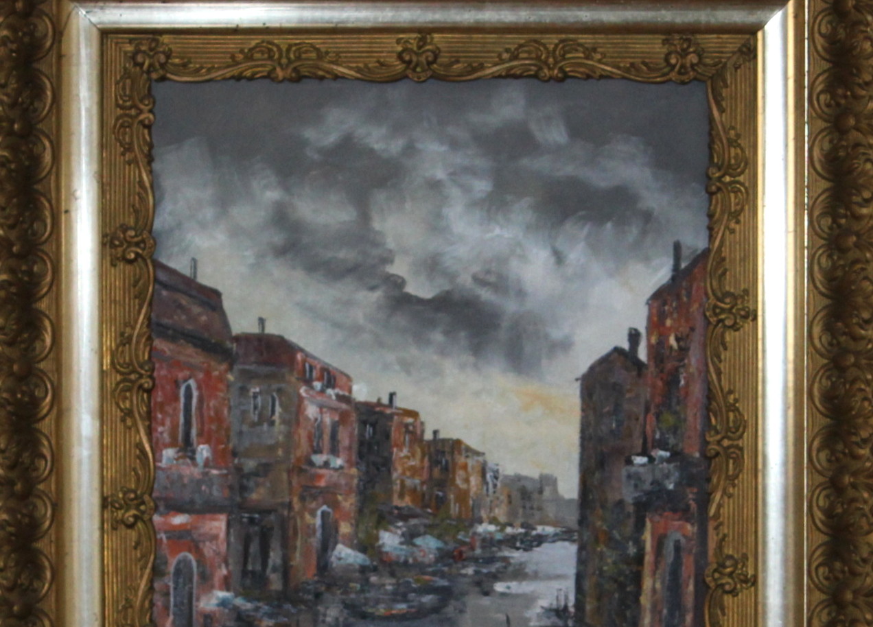 Hubert Valerio Original Oil Painting