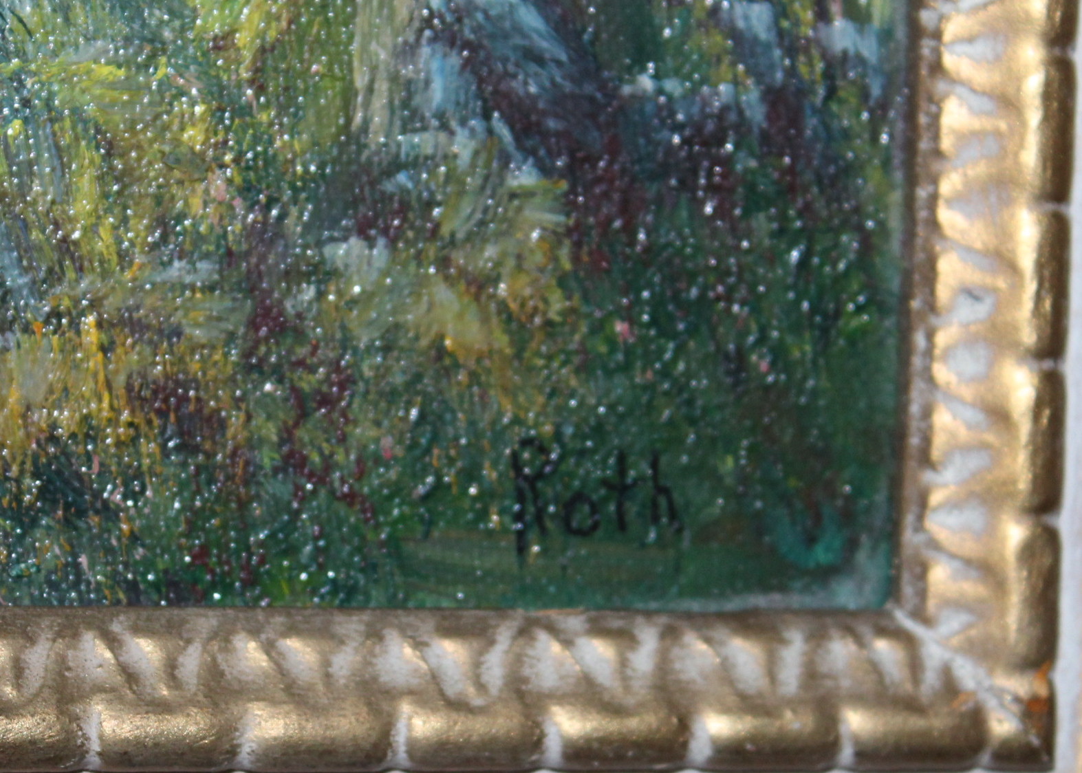 Original Carl Roth Oil Painting