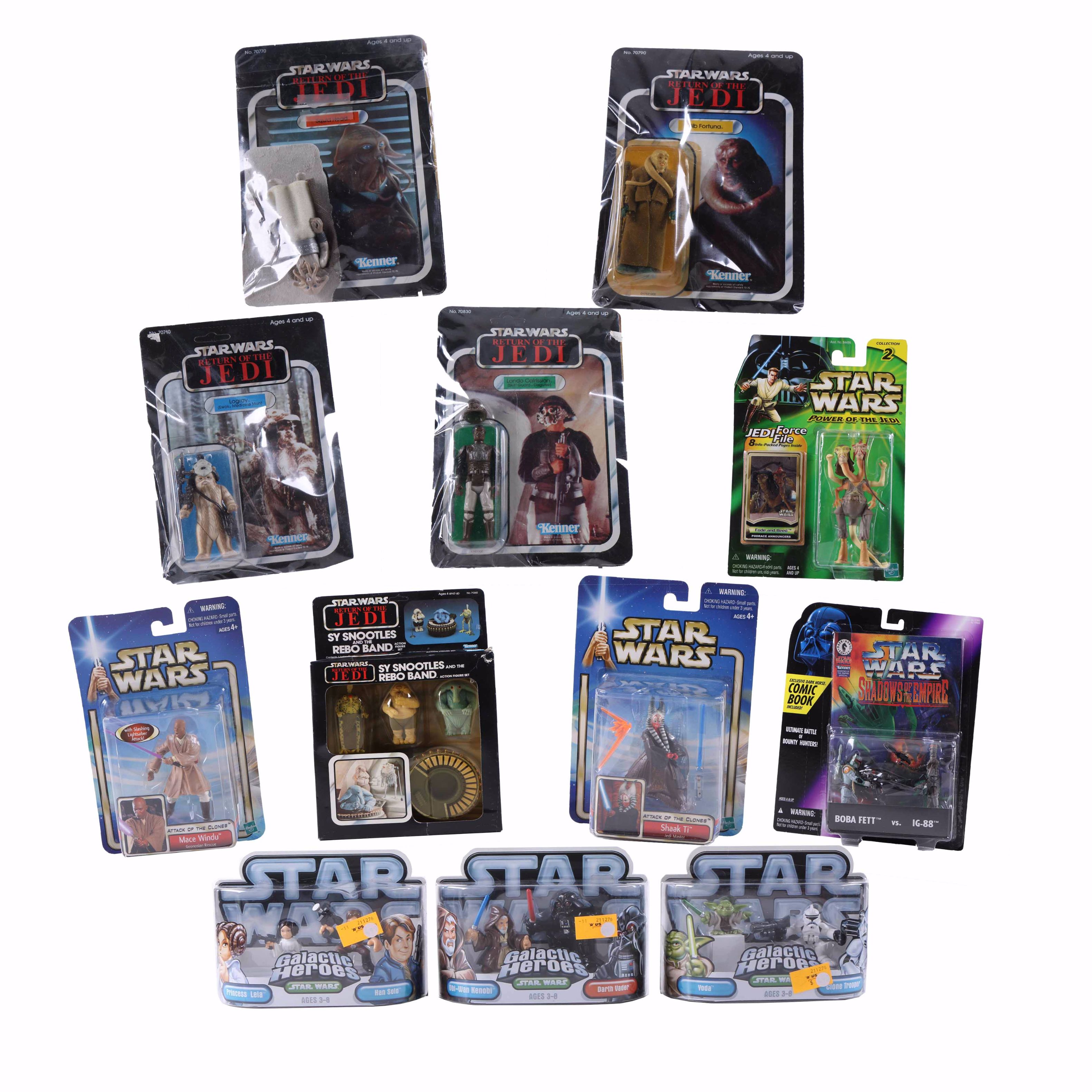 "Star Wars" Toy Collection Including "Return of the Jedi"
