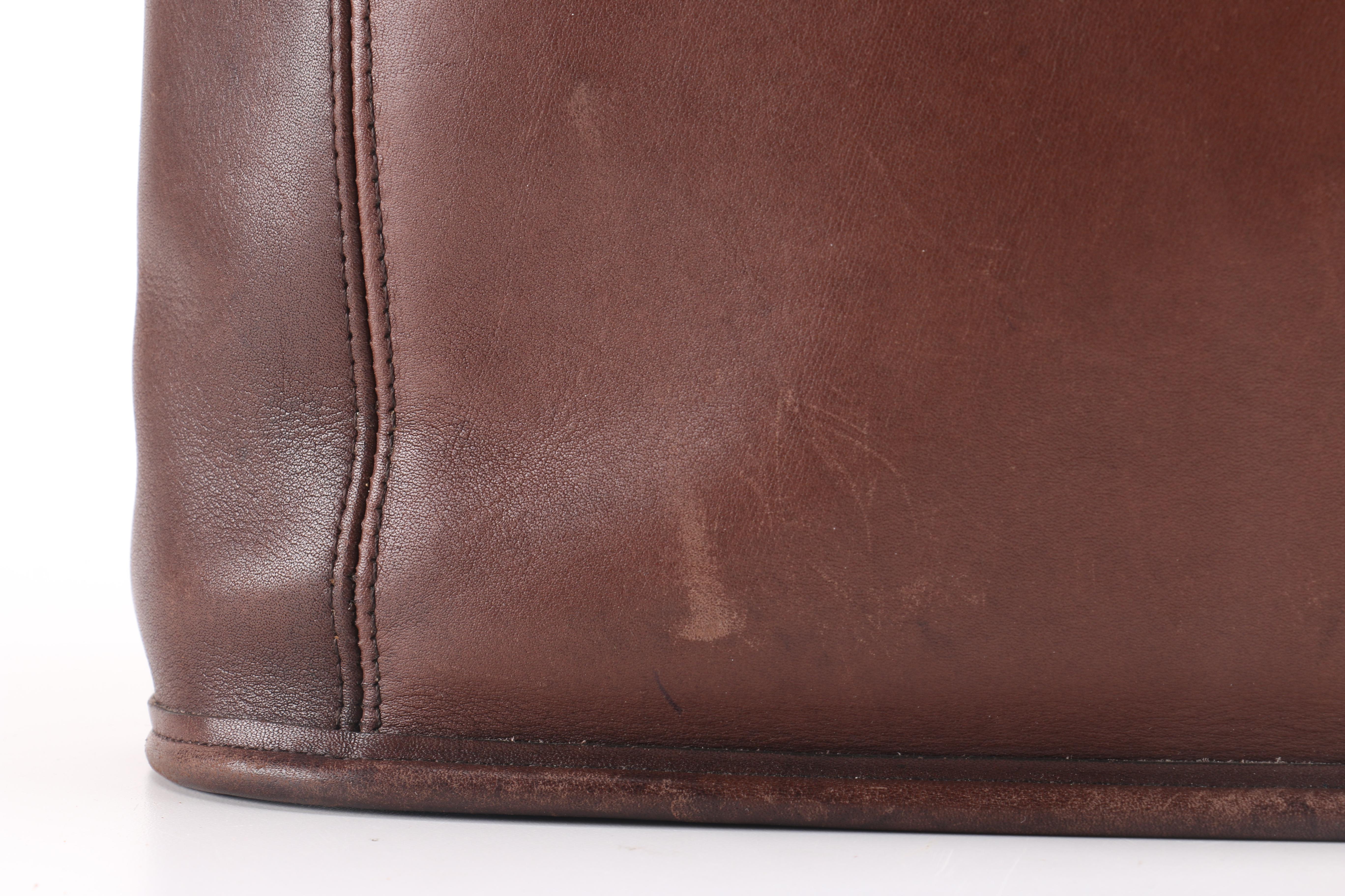 Vintage Coach Legacy Slim Duffle Bag