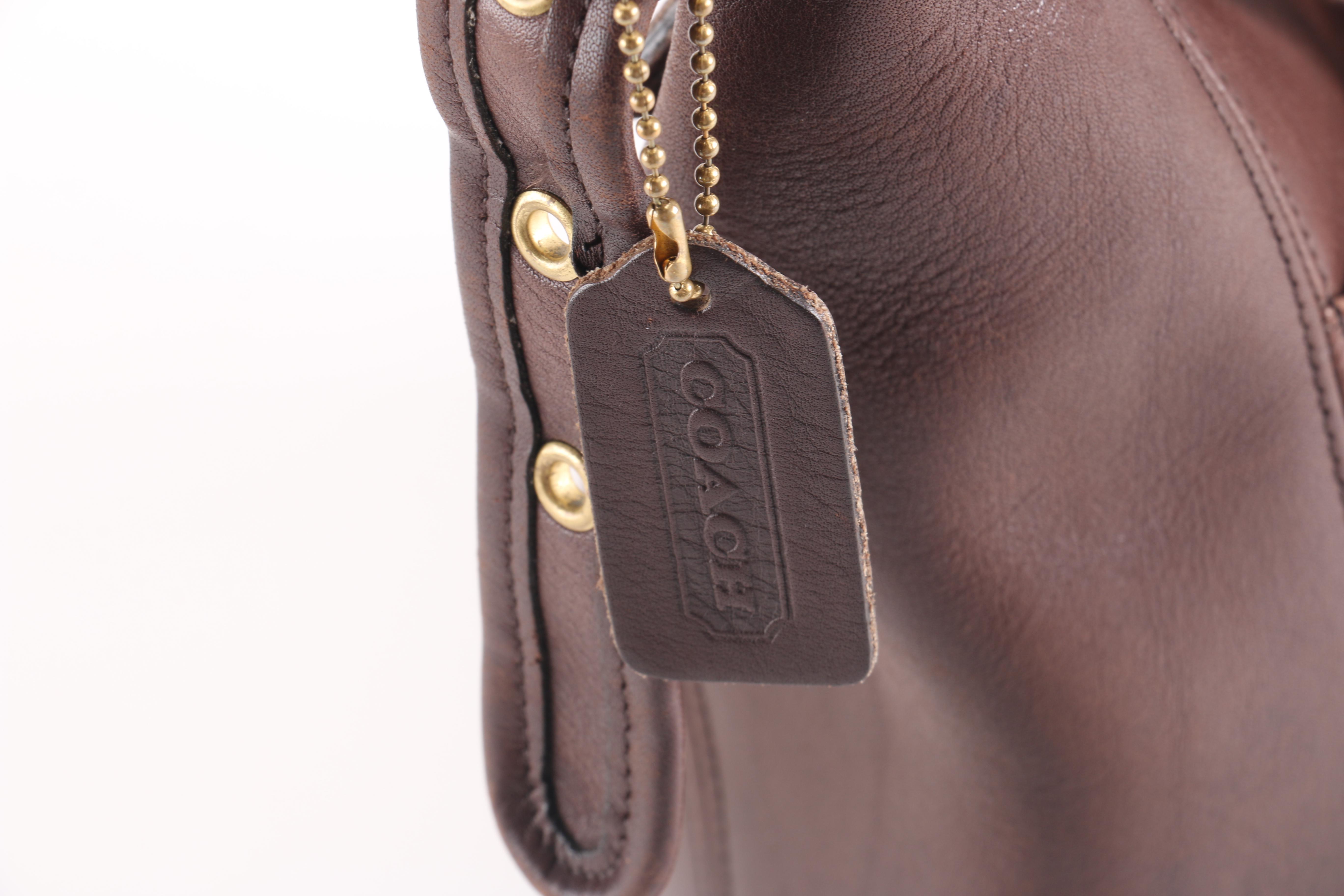 Vintage Coach Legacy Slim Duffle Bag