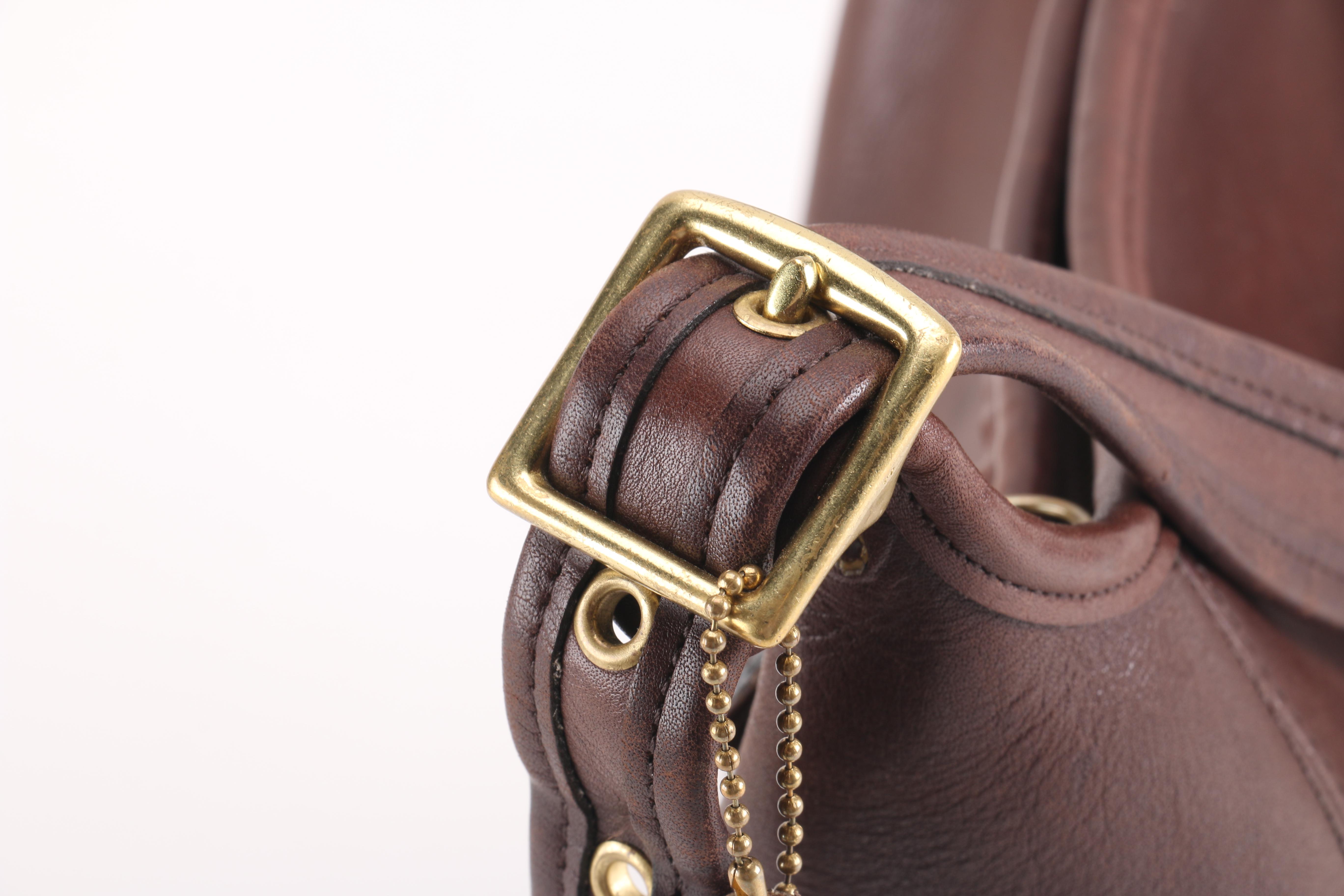 Vintage Coach Legacy Slim Duffle Bag