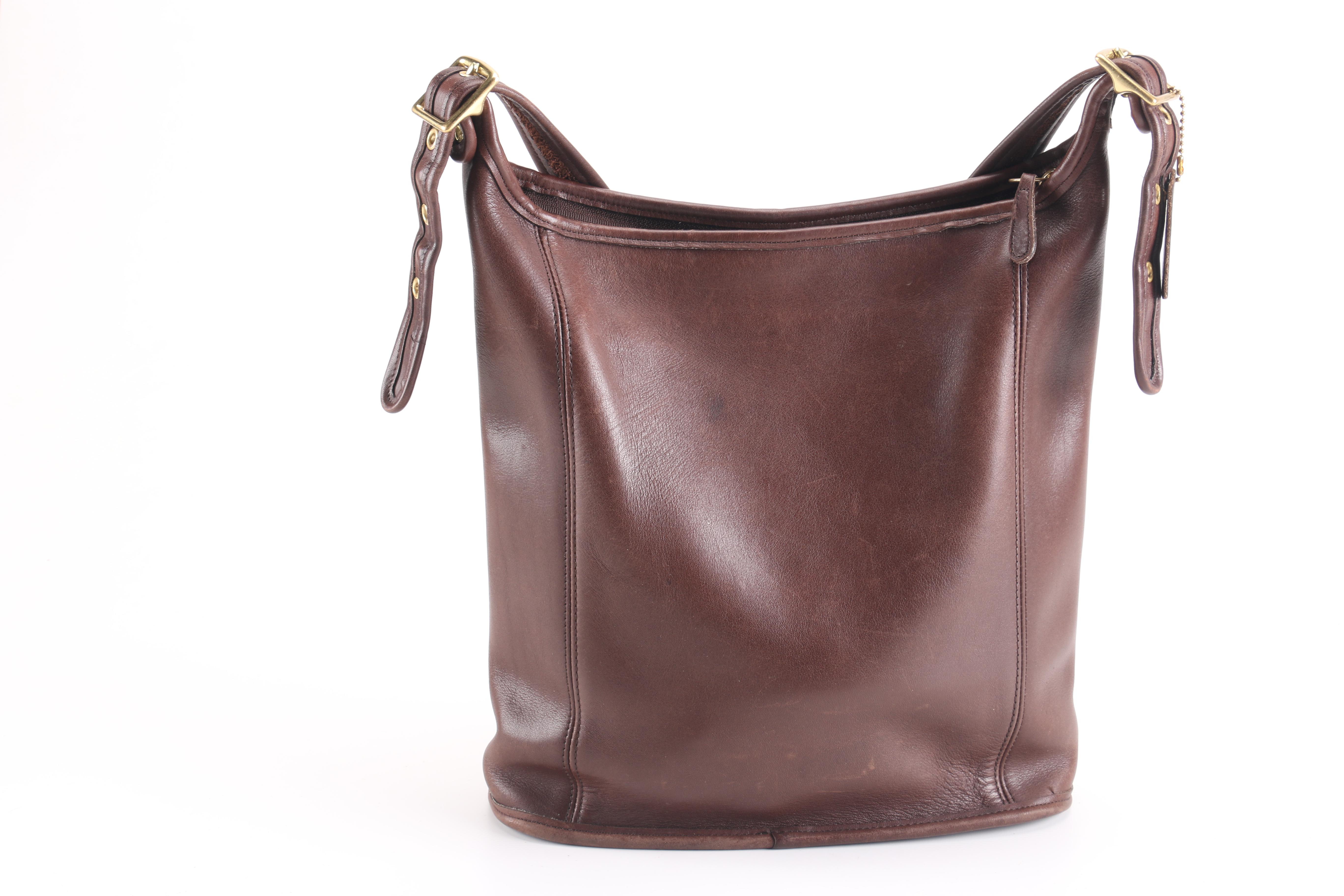 Vintage Coach Legacy Slim Duffle Bag