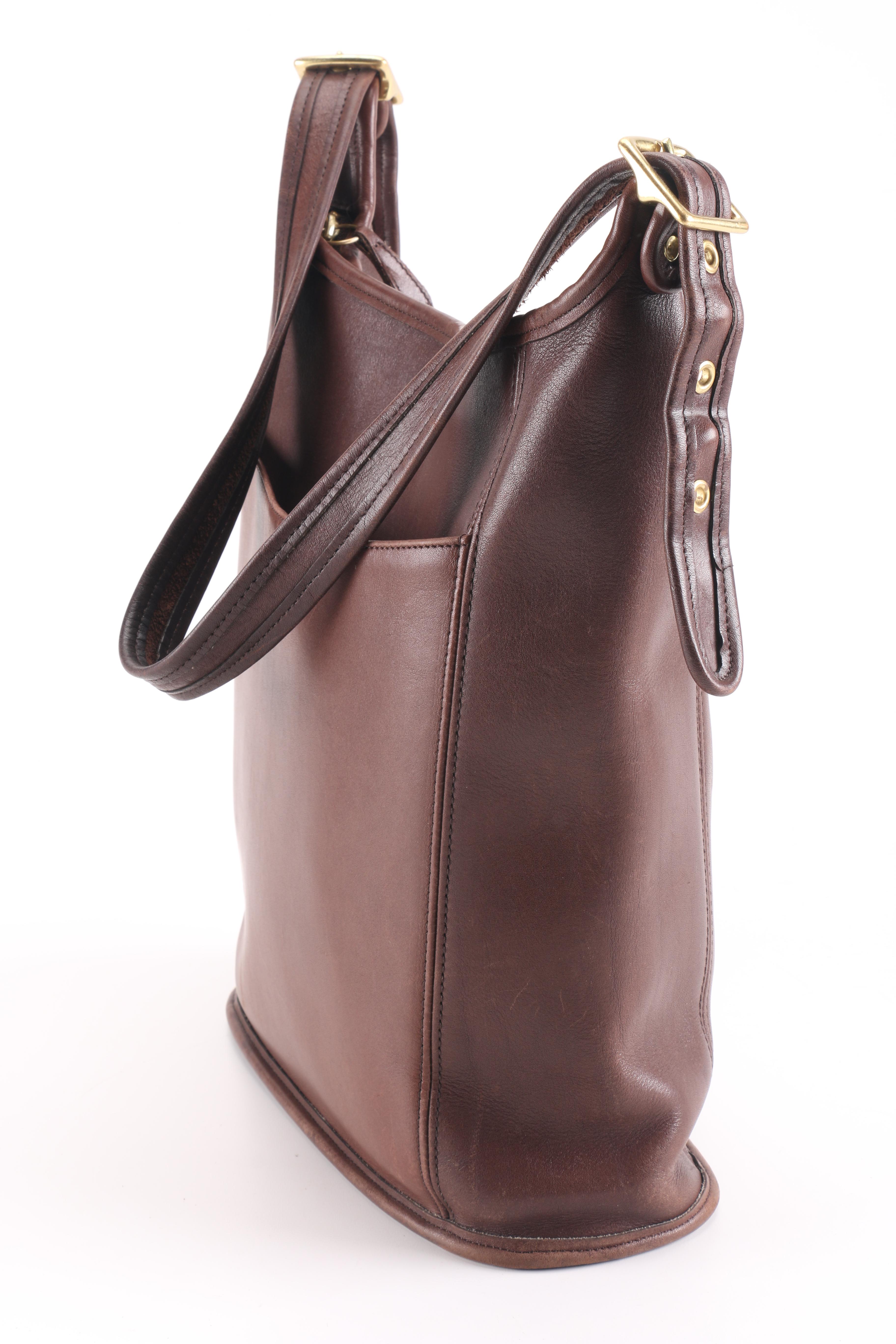 Vintage Coach Legacy Slim Duffle Bag