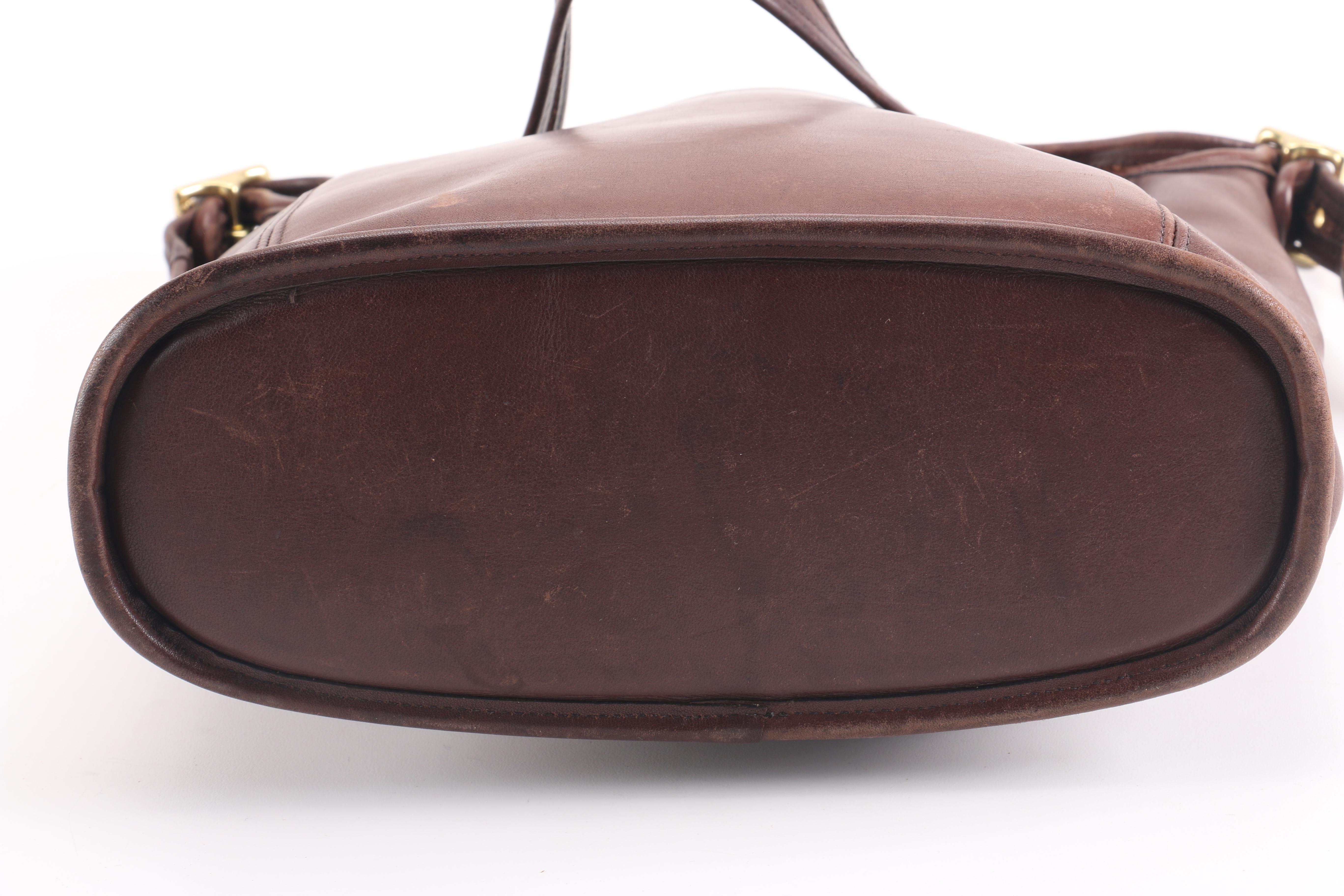 Vintage Coach Legacy Slim Duffle Bag