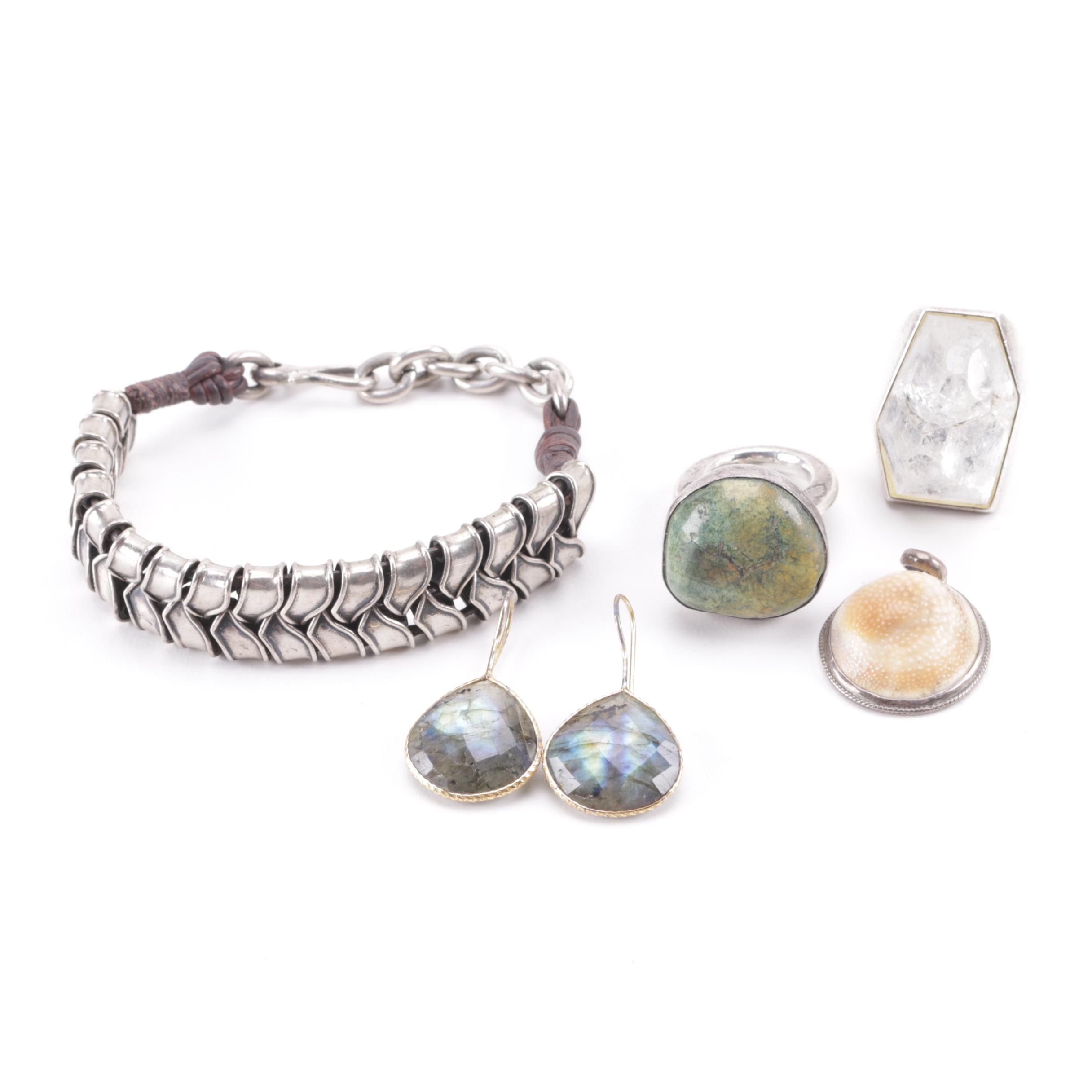 Sterling and Stone Jewelry