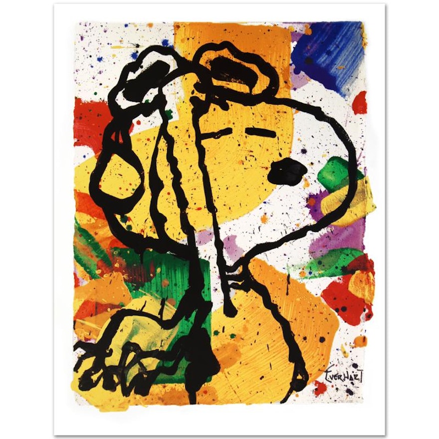 Tom Everhart Commemorative Lithograph on Paper "Salute"