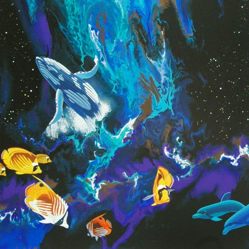 William Schimmel Limited Edition Serigraph "Moondance"