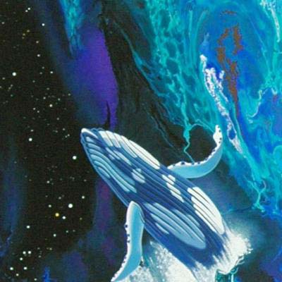 William Schimmel Limited Edition Serigraph "Moondance"