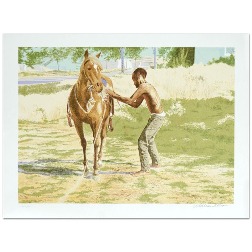 William Nelson Limited Edition Serigraph "First Ride"