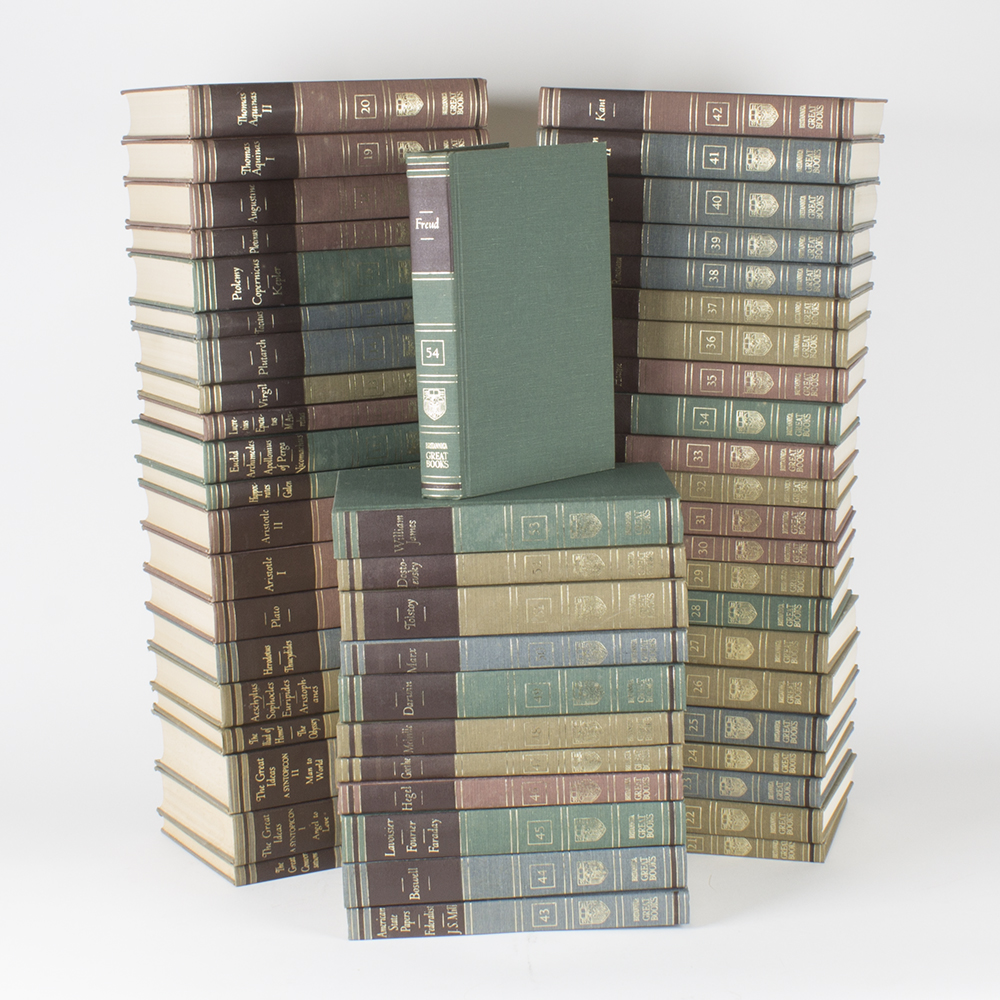 1971 Fifty-Four Volume Set "Great Books of the Western World"