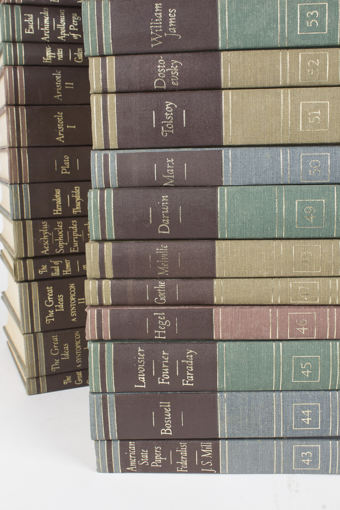 1971 Fifty-Four Volume Set "Great Books of the Western World"