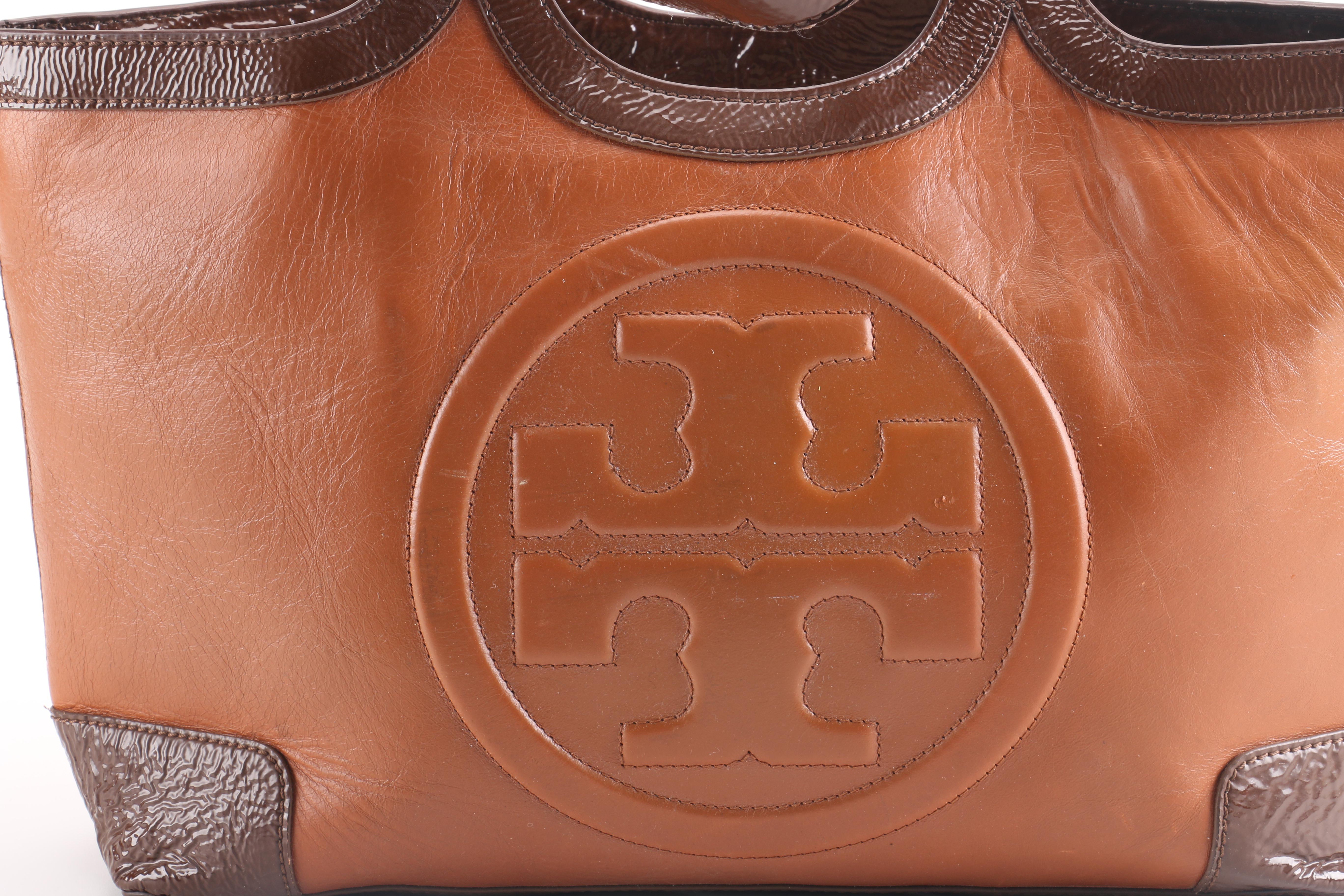 Tory Burch Brown Leather Tote