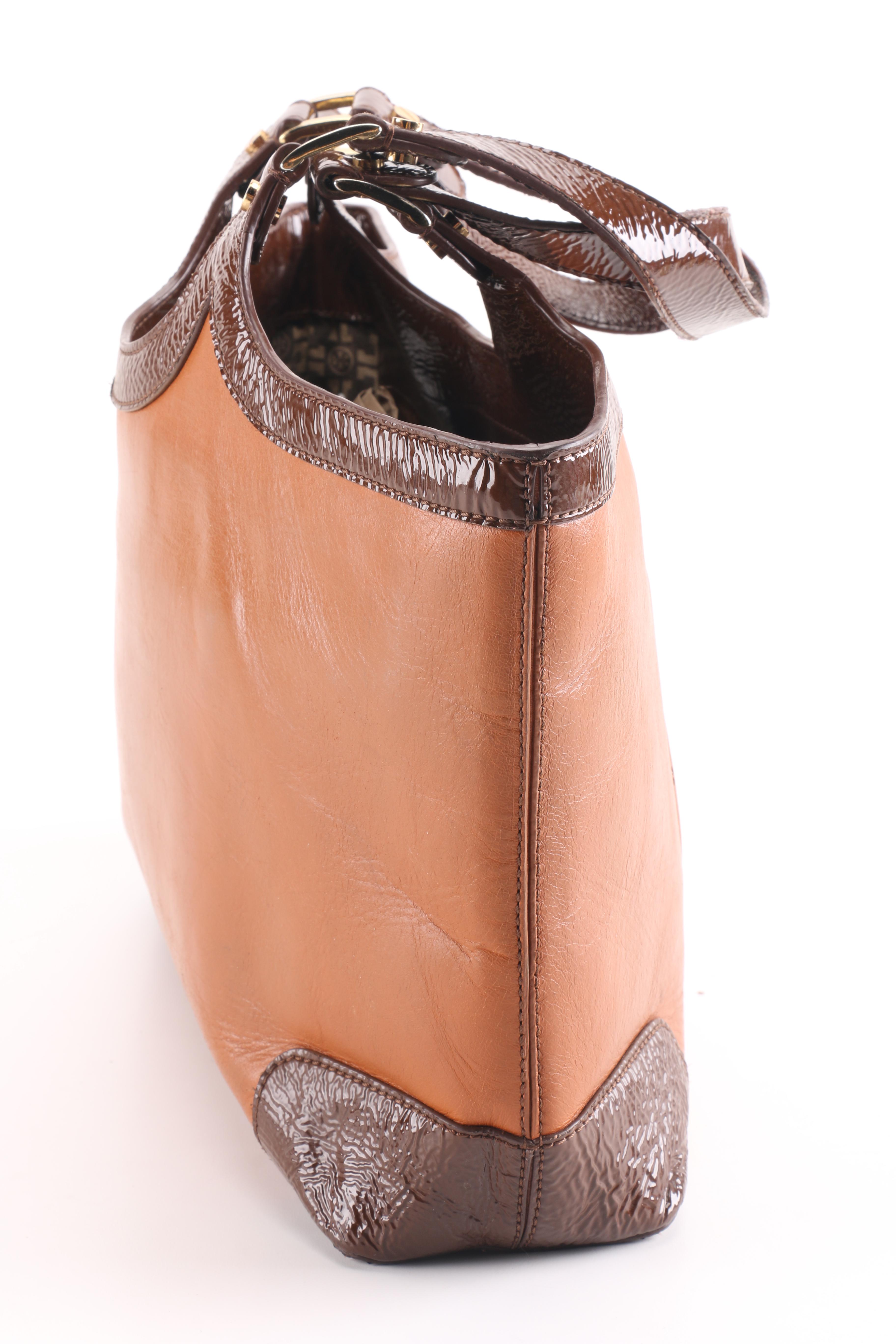 Tory Burch Brown Leather Tote