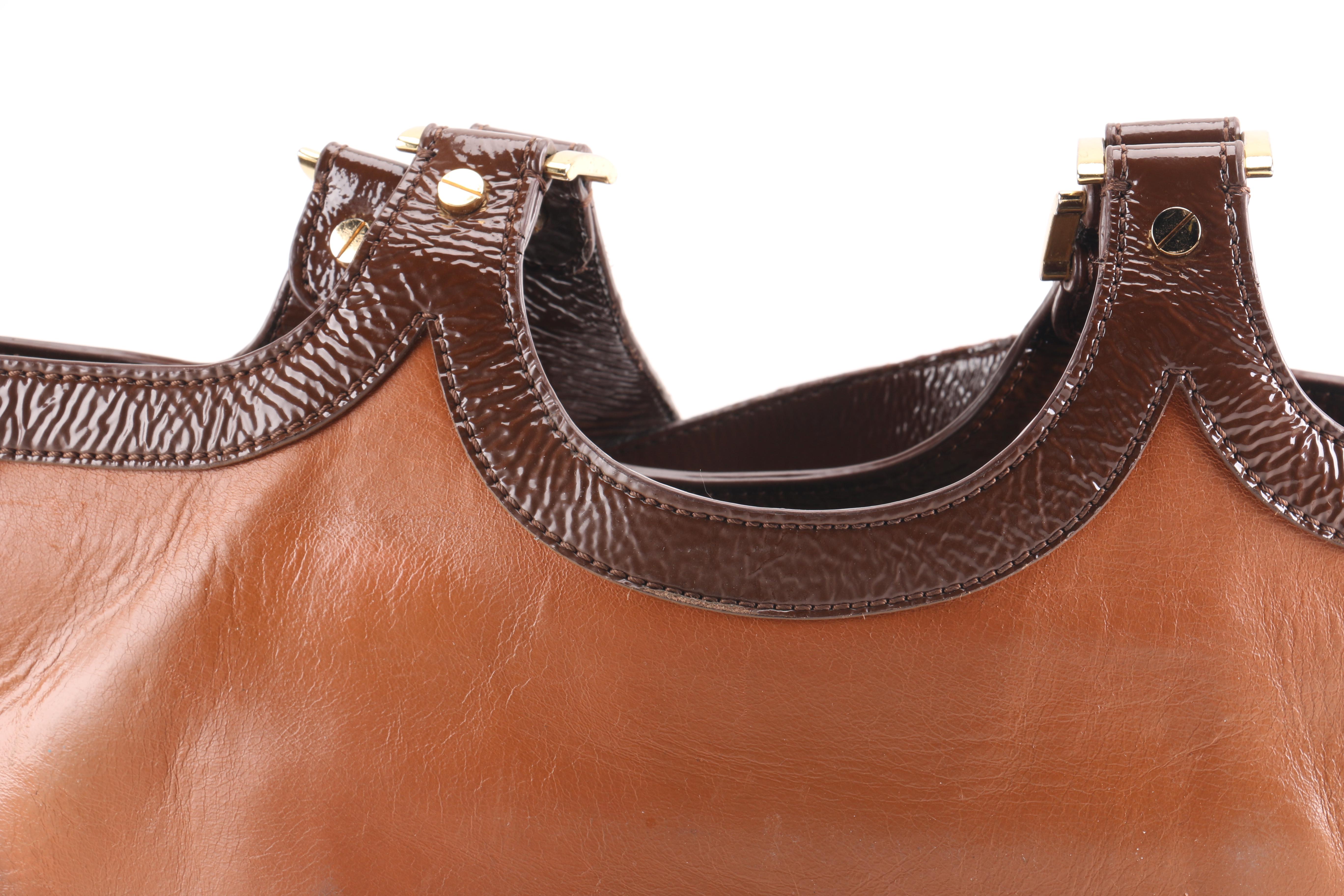 Tory Burch Brown Leather Tote