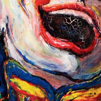 Daniella Foletto Original Mixed Media Painting