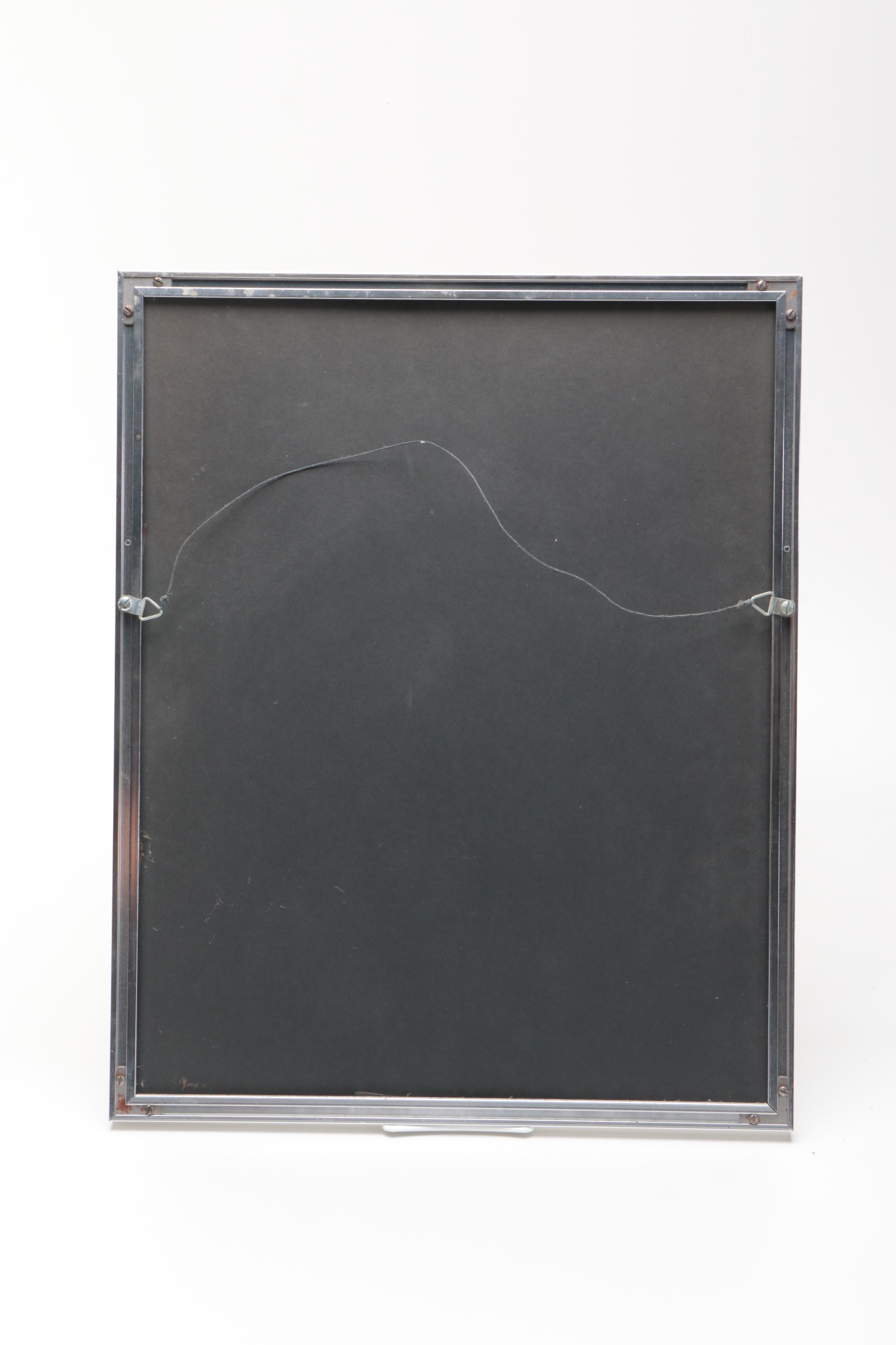 M.J. Blakebrough Lithograph "Three Balloons"