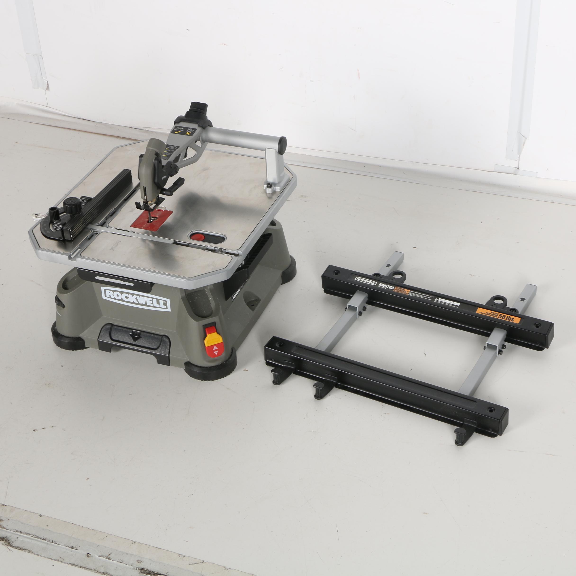 Rockwell BladeRunner Table Saw RK7320 With Wall Mount