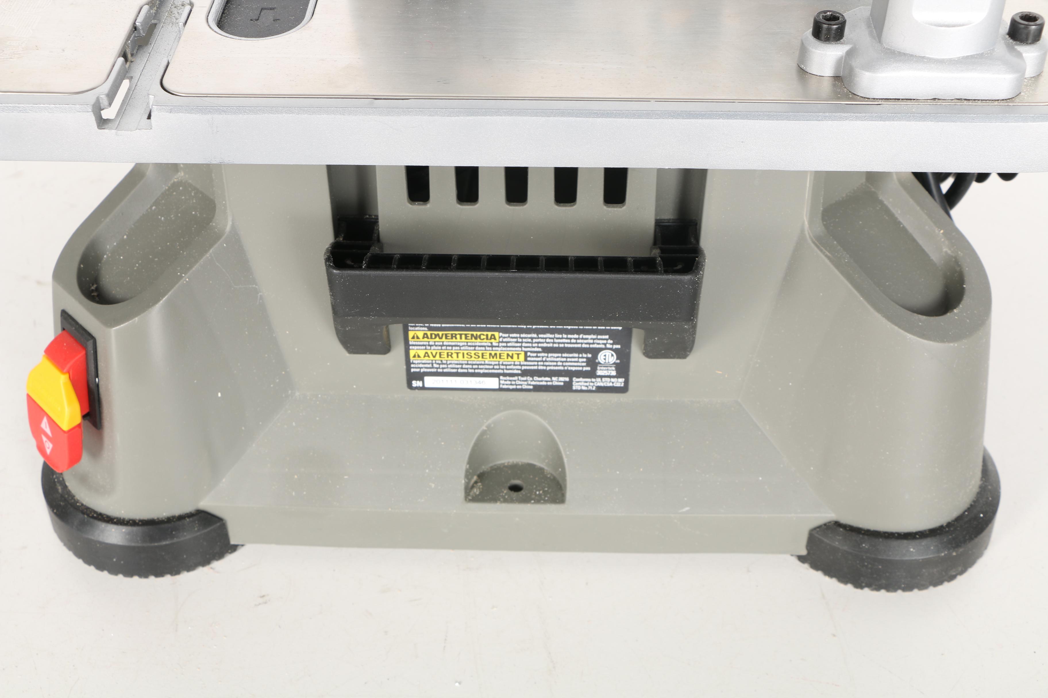 Rockwell BladeRunner Table Saw RK7320 With Wall Mount