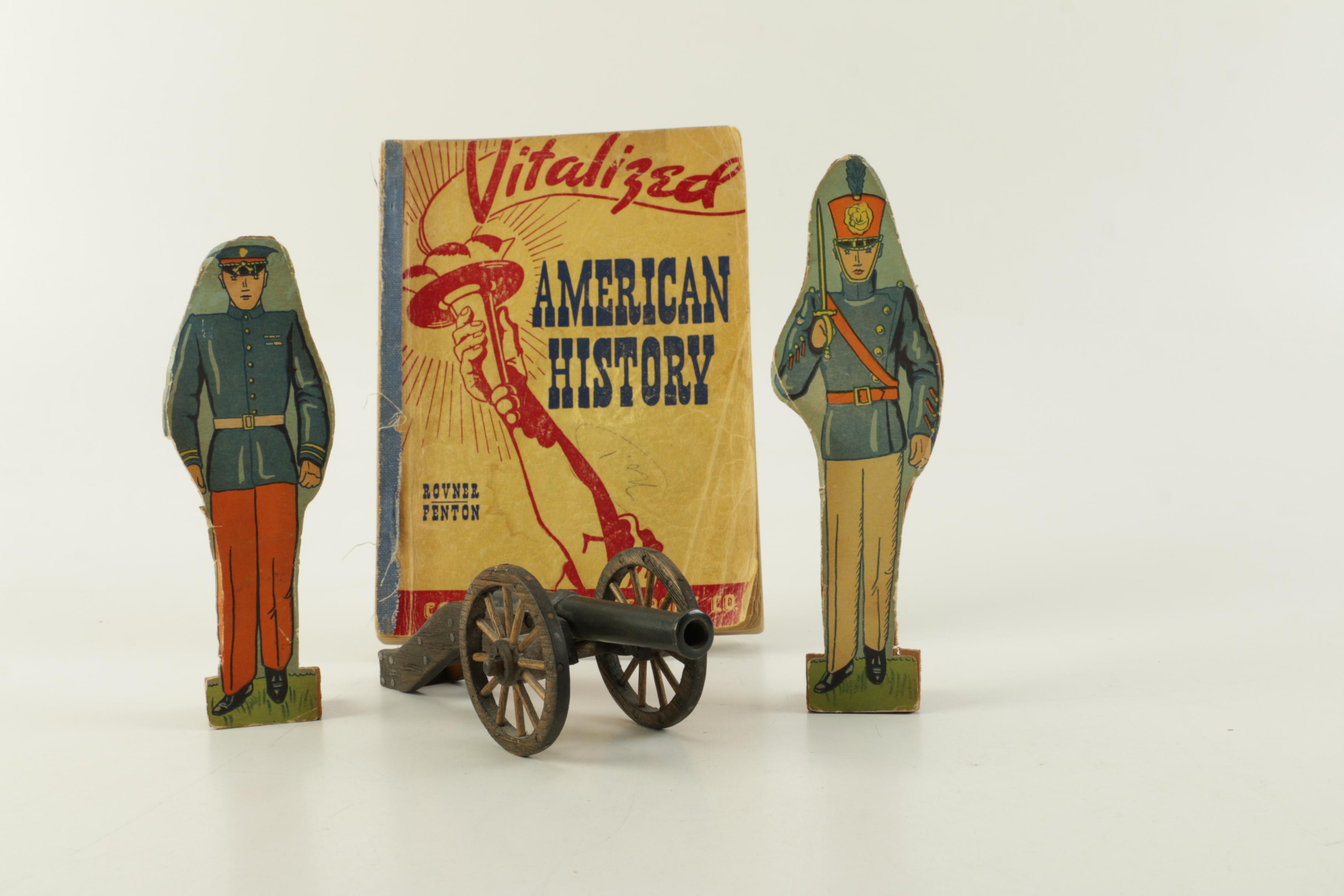 Vintage American History Themed Items