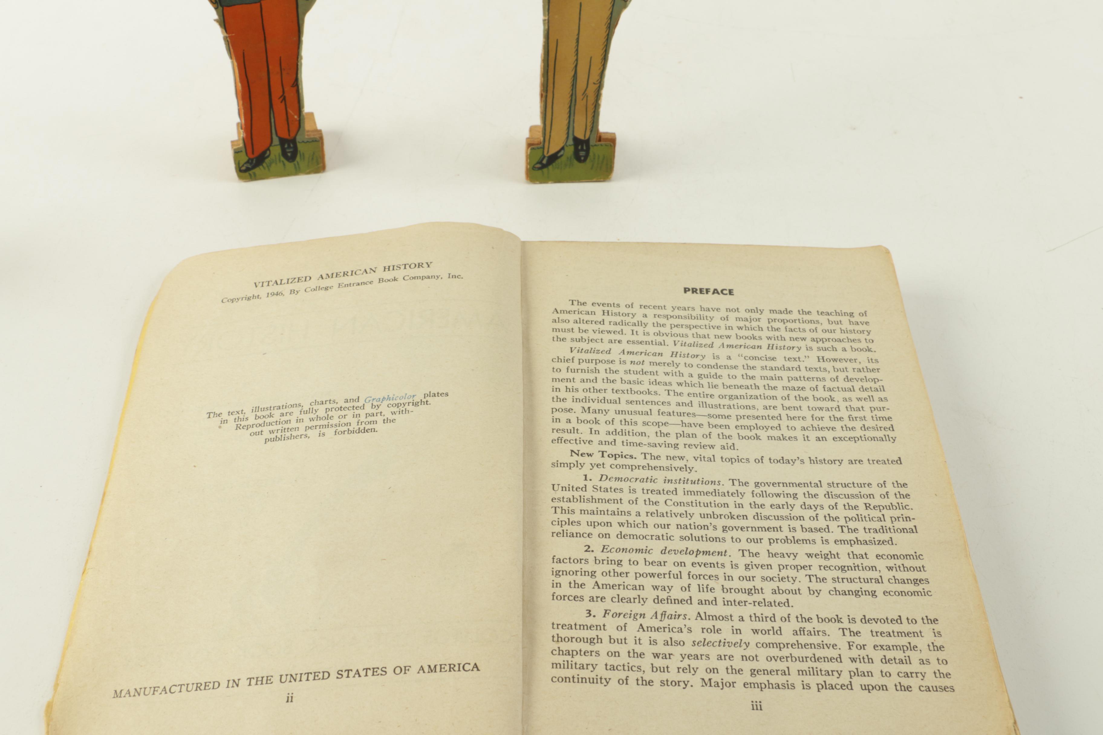 Vintage American History Themed Items