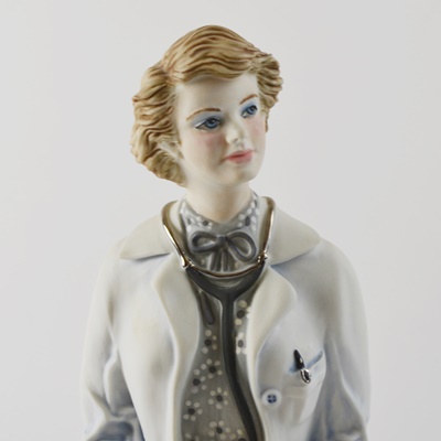 Limited Edition Female Doctor Porcelain Figurine