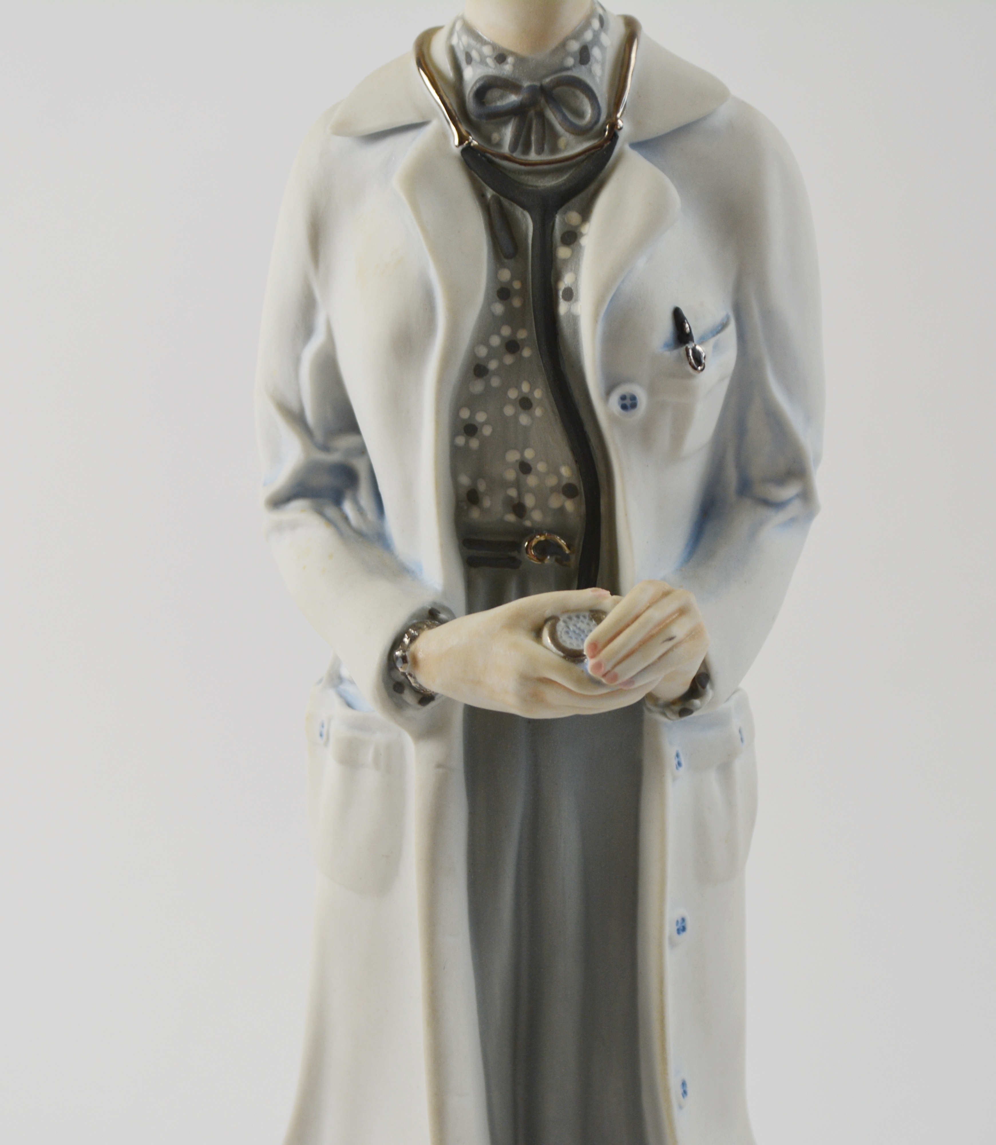 Limited Edition Female Doctor Porcelain Figurine