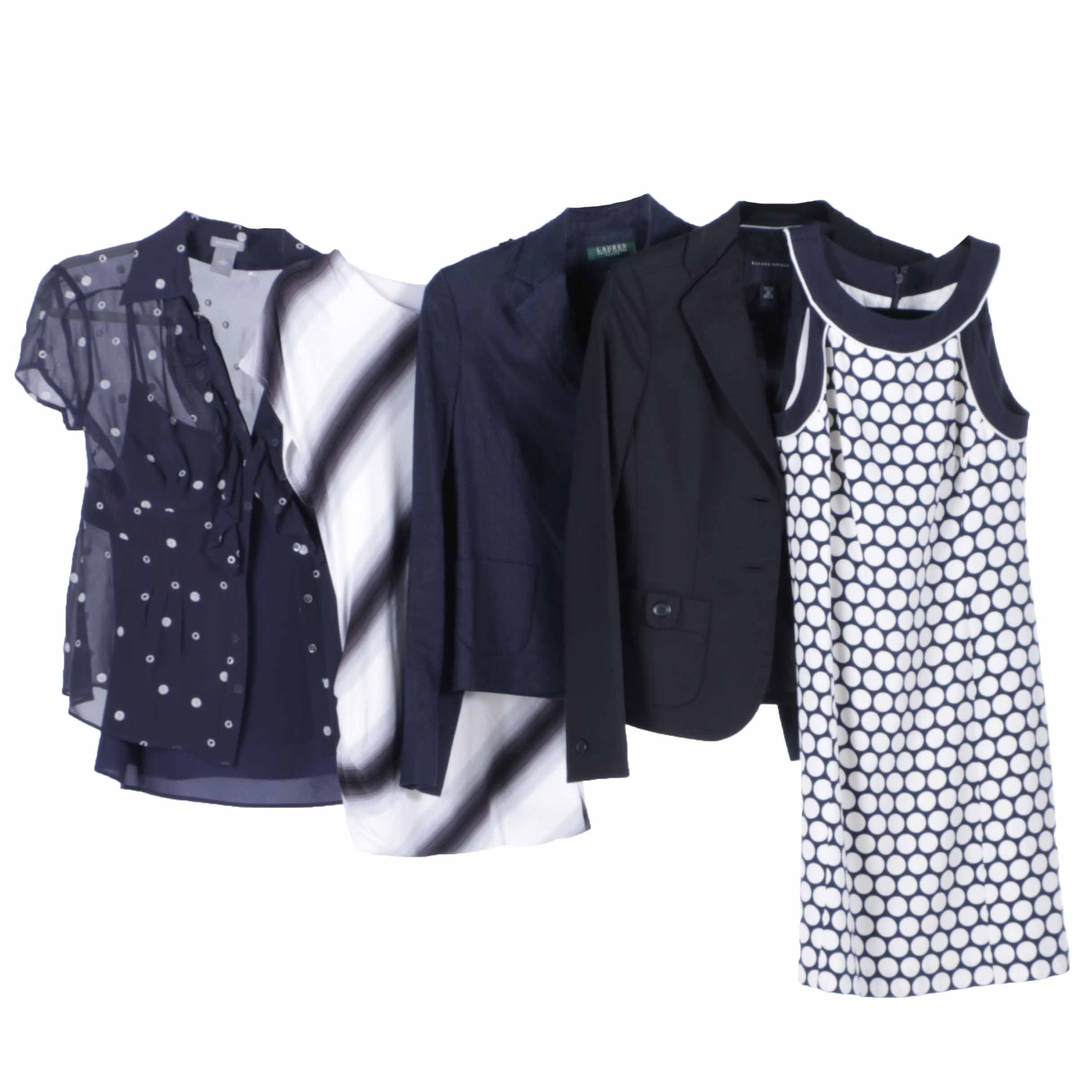 Black and White Designer Tops