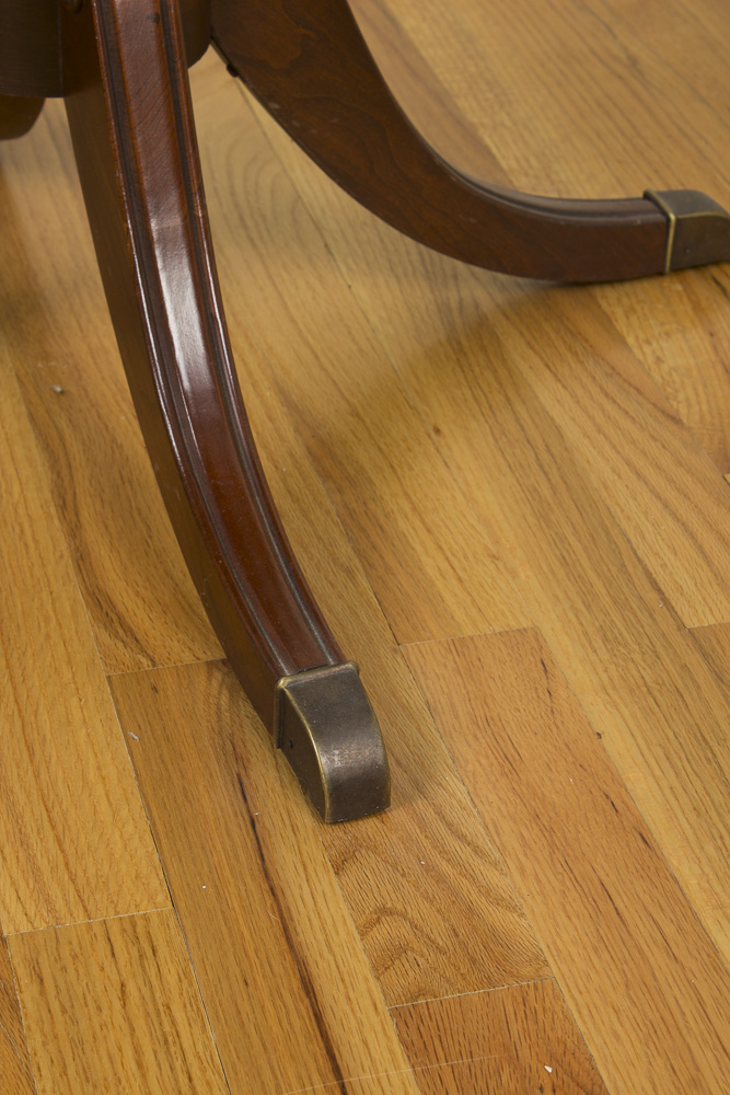 Federal Style Octagonal Side Table With Four Drawers