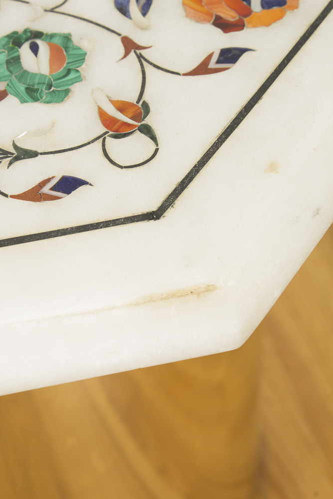 Taj Mahal Motif Marble Top Table