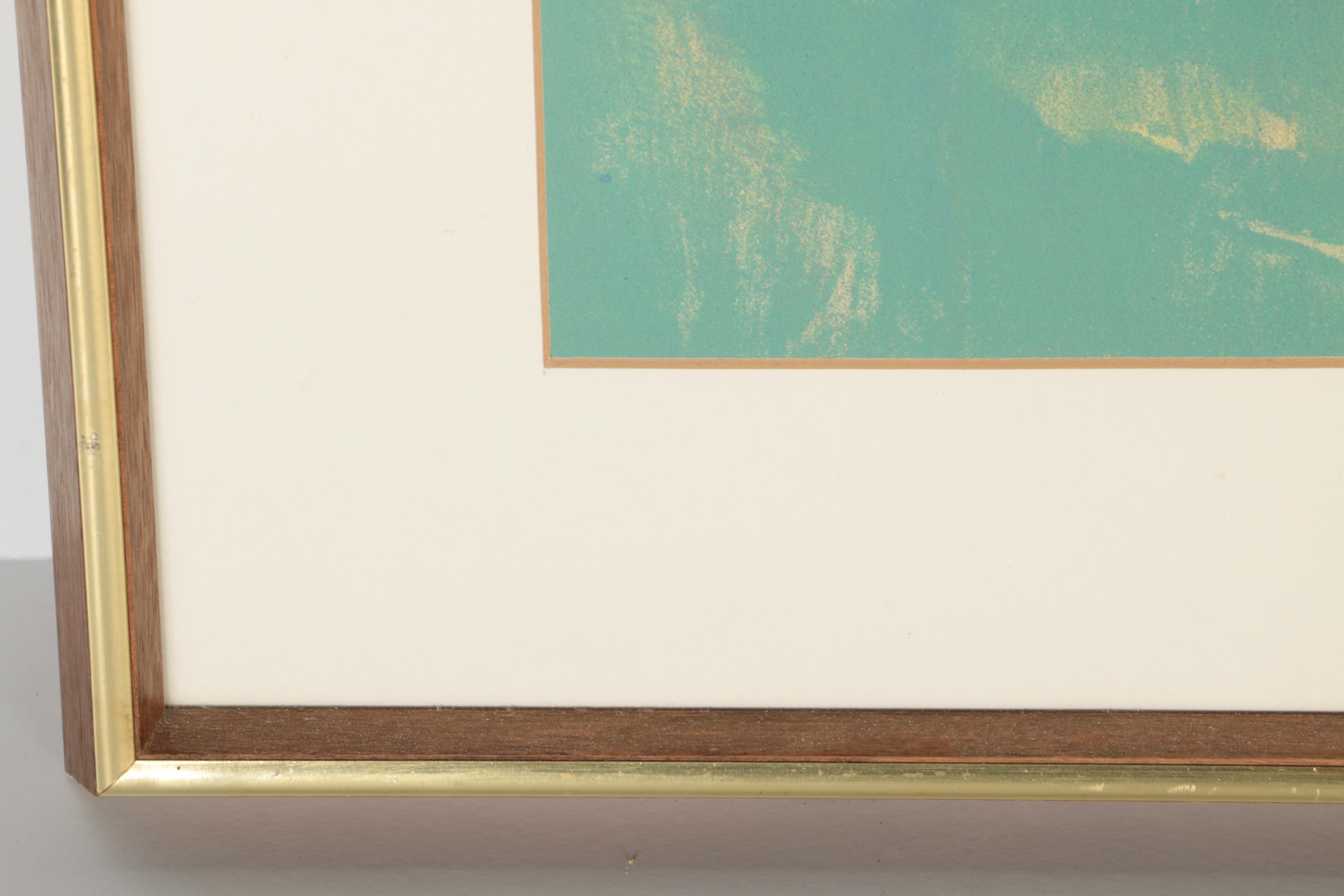 Erwin Endel Limited Edition Lithograph on Paper "La Seine aux Andelys"