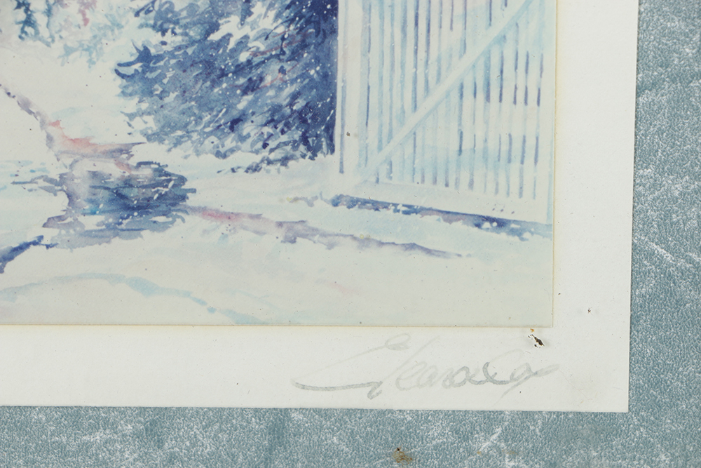 Eleanor Cox Color Photograph of Watercolor Painting